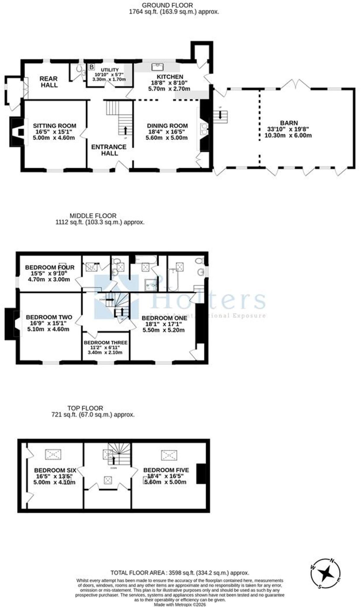 Gladestry, Kington, HR5 floorplan