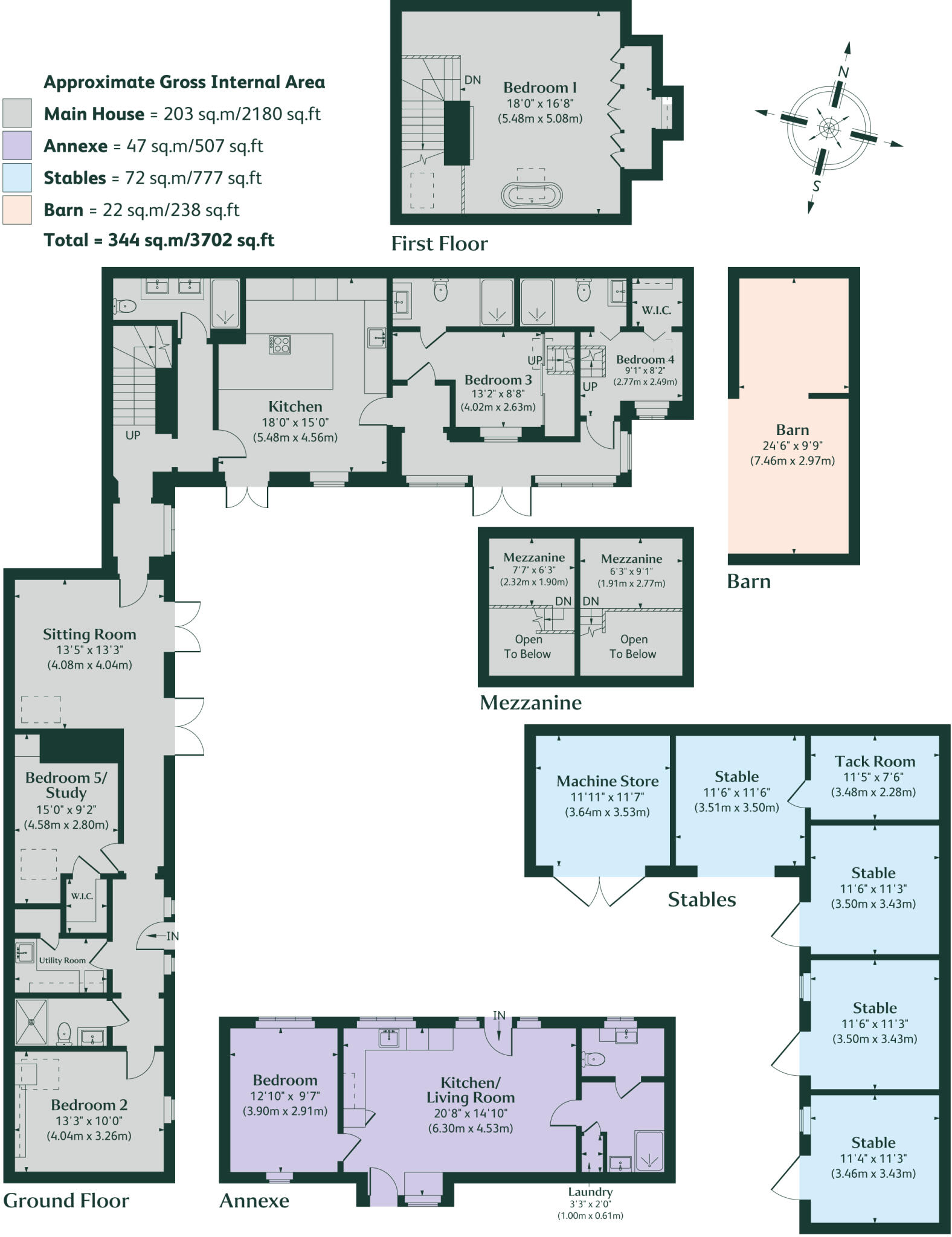 Middle Farm, Southorpe floorplan
