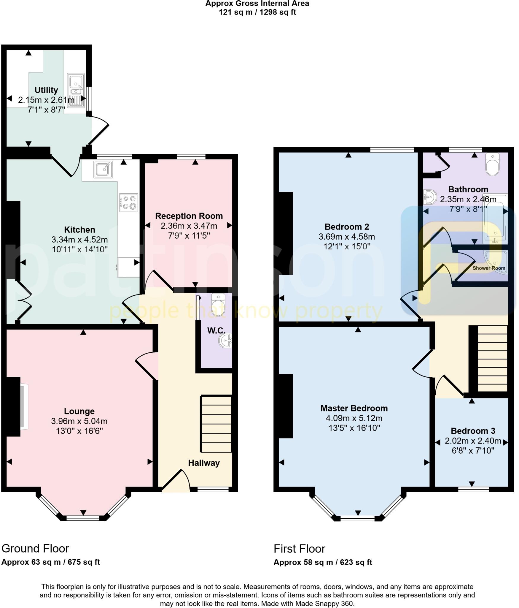 Gordon Road, West Harton, South Shields, Tyne and Wear, NE34 0QR floorplan