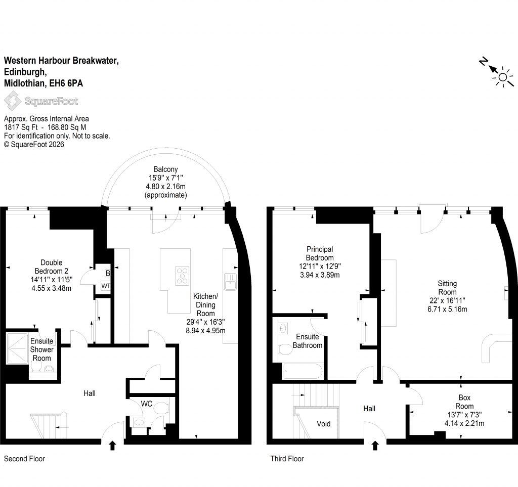 3/11 Western Harbour Breakwater, Edinburgh, EH6 6PA floorplan