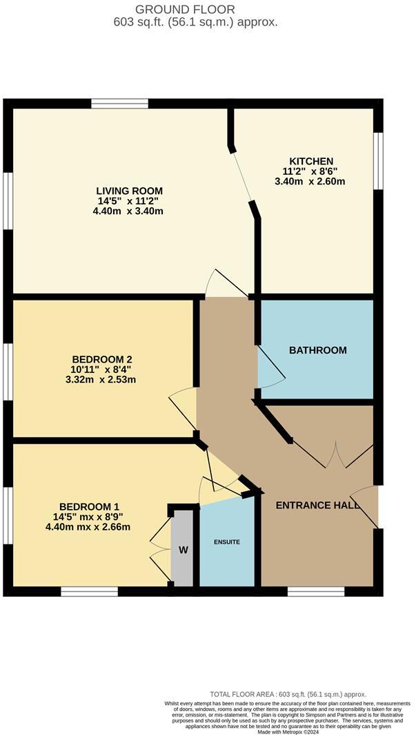 NN16, Nina Carroll Way, Kettering floorplan