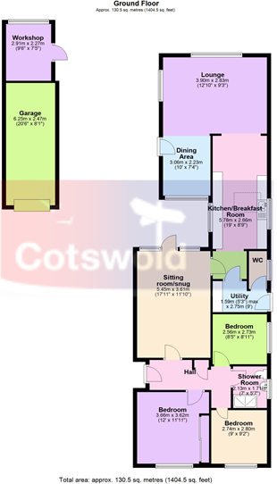 Malleson Road, Gotherington, Cheltenham, GL52 floorplan