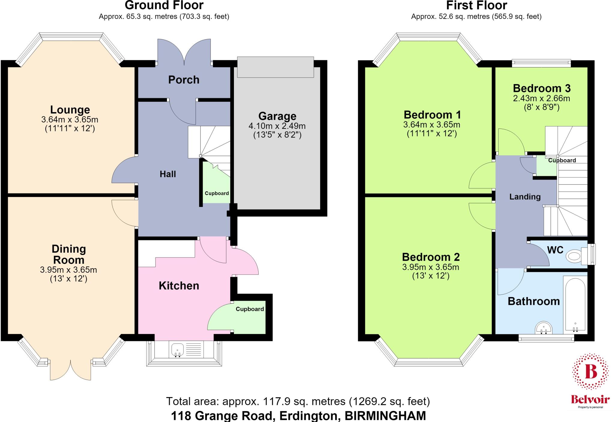 Grange Road, Erdington, Birmingham, B24 floorplan
