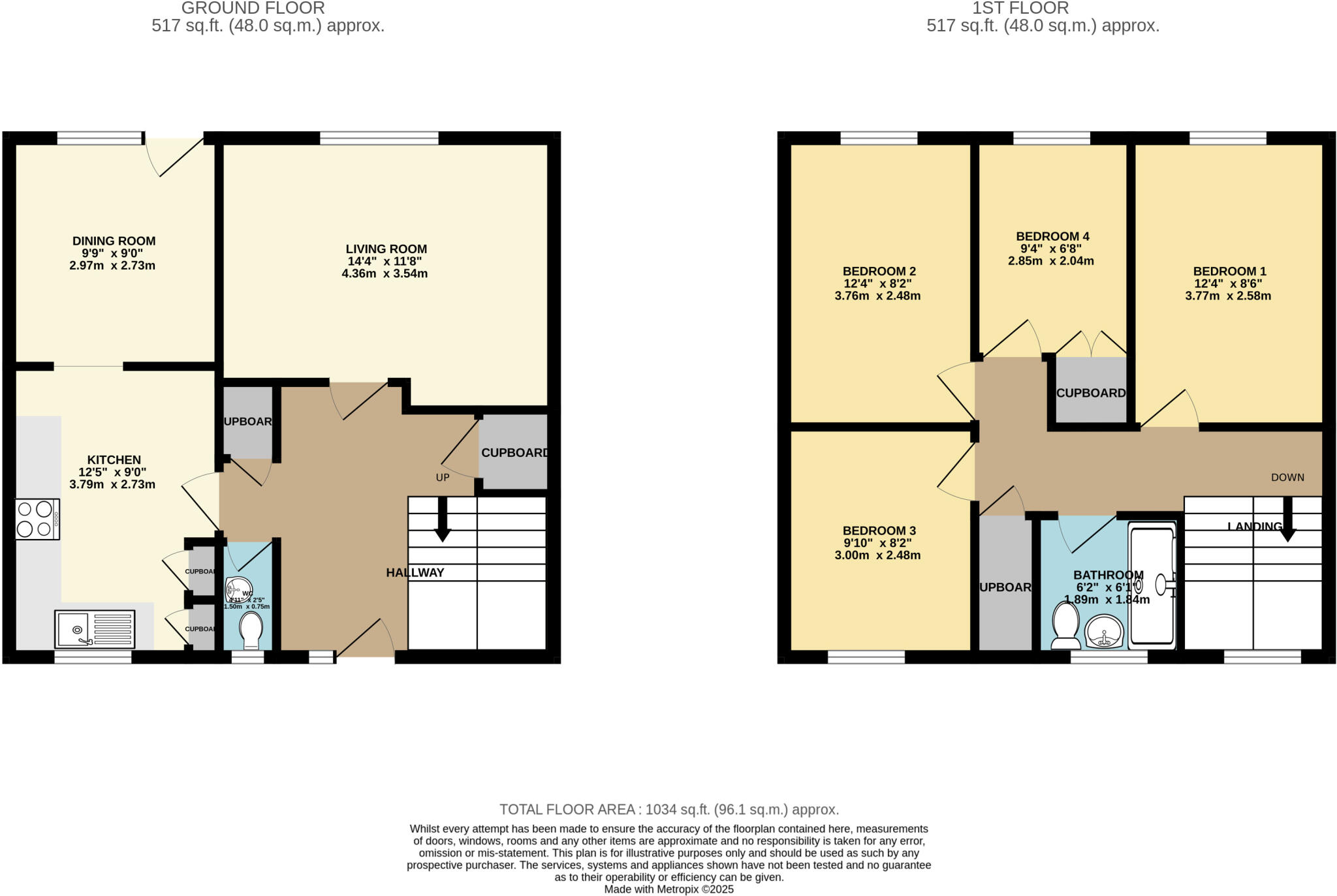 Blackwin Street, Gorton floorplan
