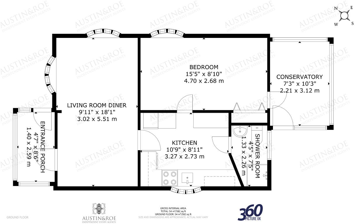 Brooms Park, Stone, Staffordshire, ST15 0BQ floorplan