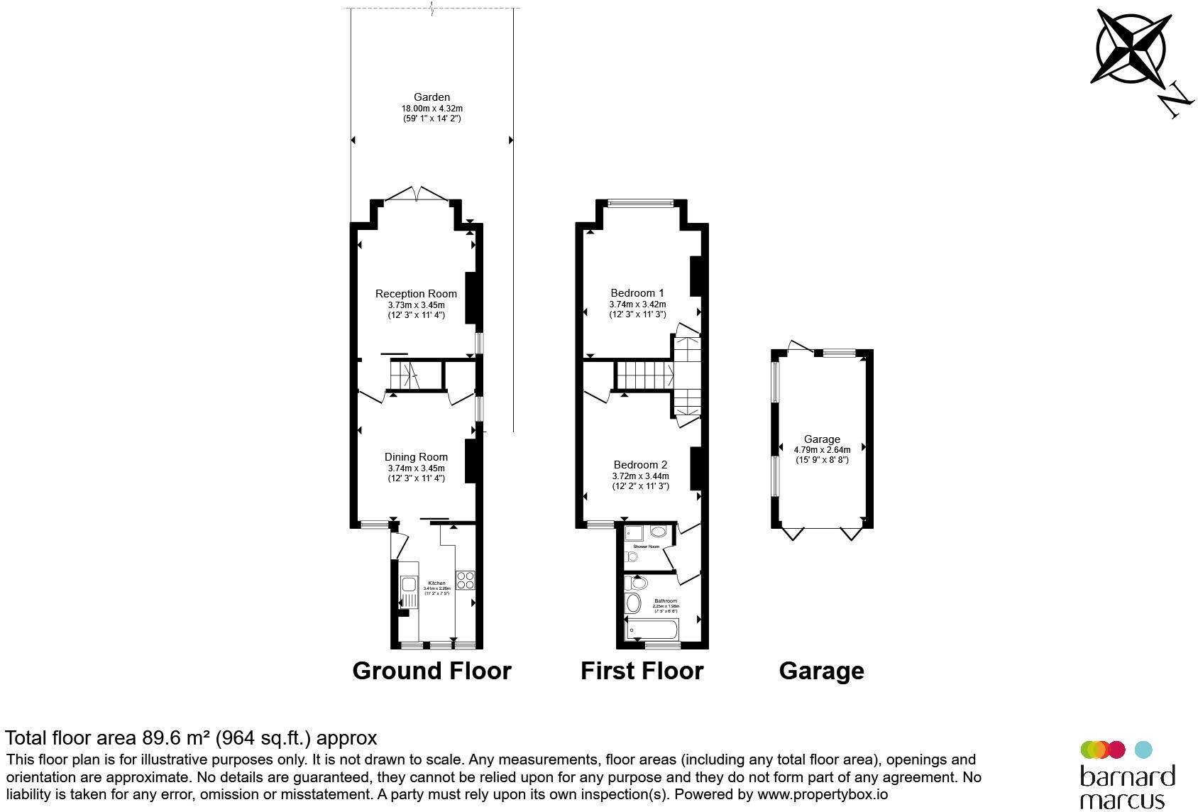 Collingwood Road, Sutton floorplan