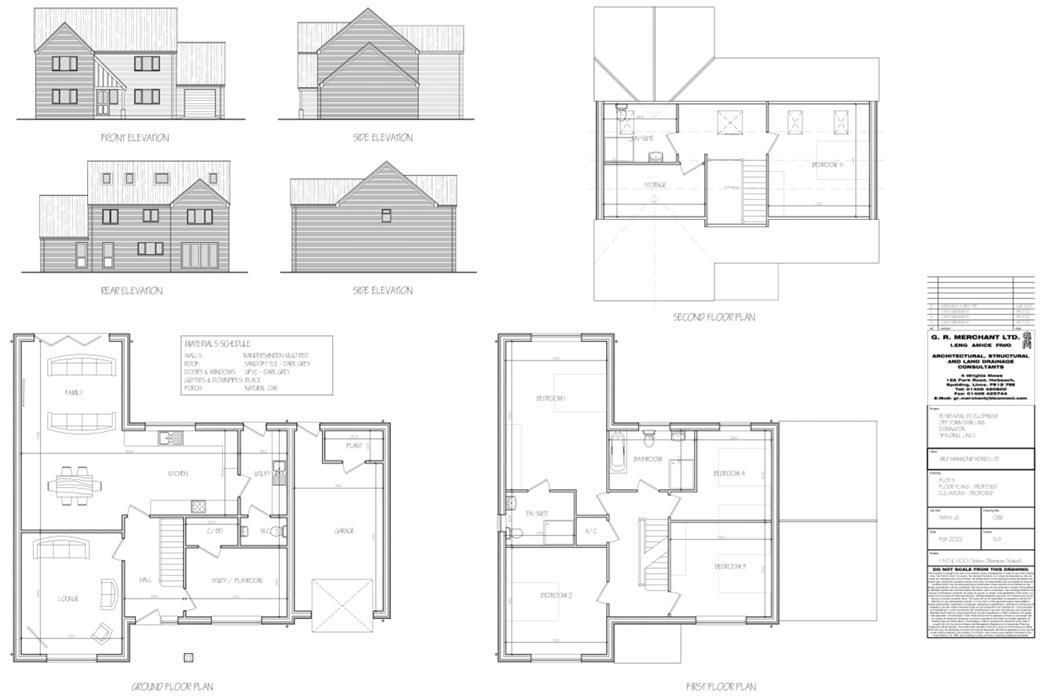Bernhards Close, Donington, Spalding floorplan