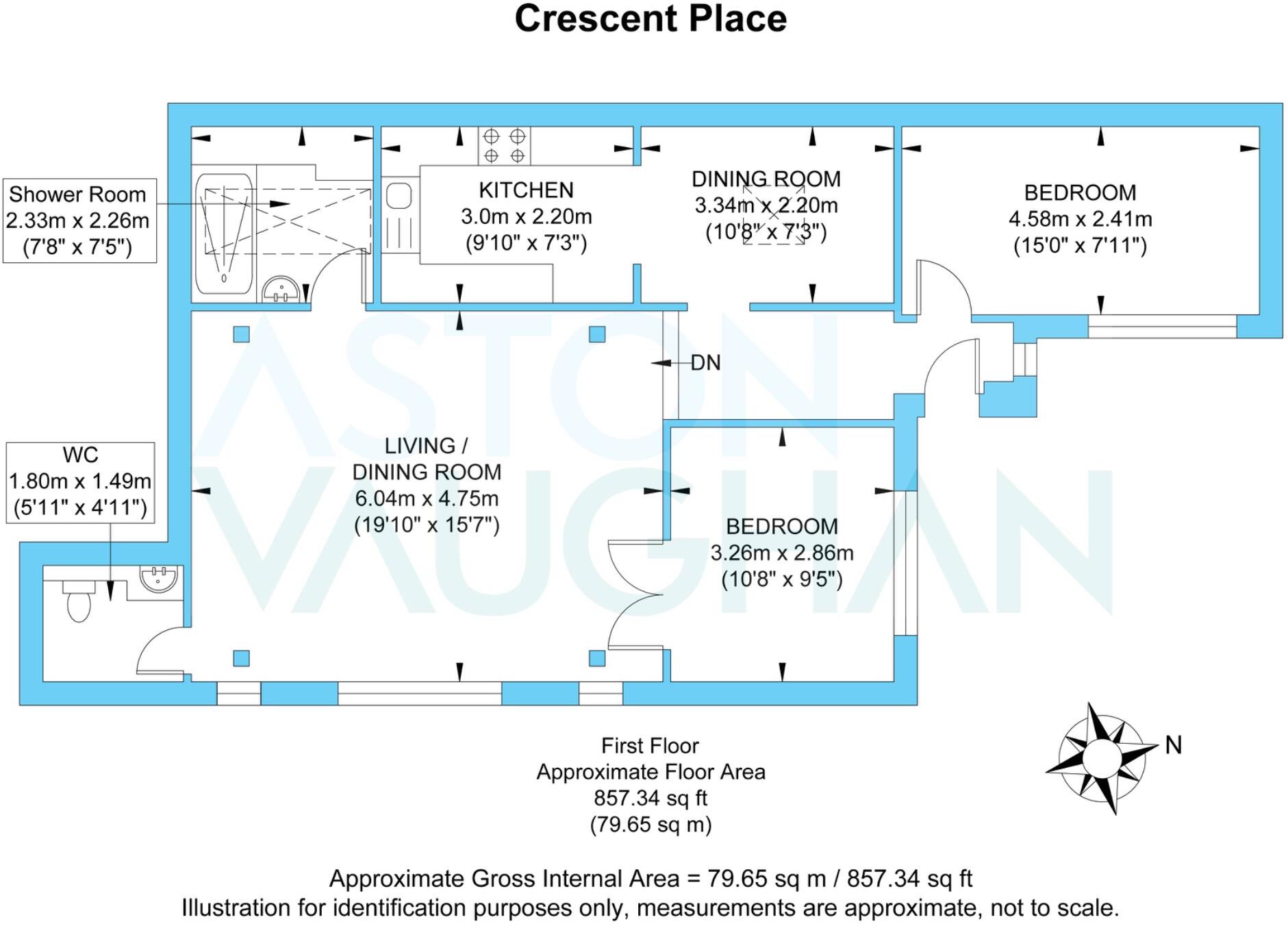 Crescent Place, Brighton, East Sussex, BN2 floorplan
