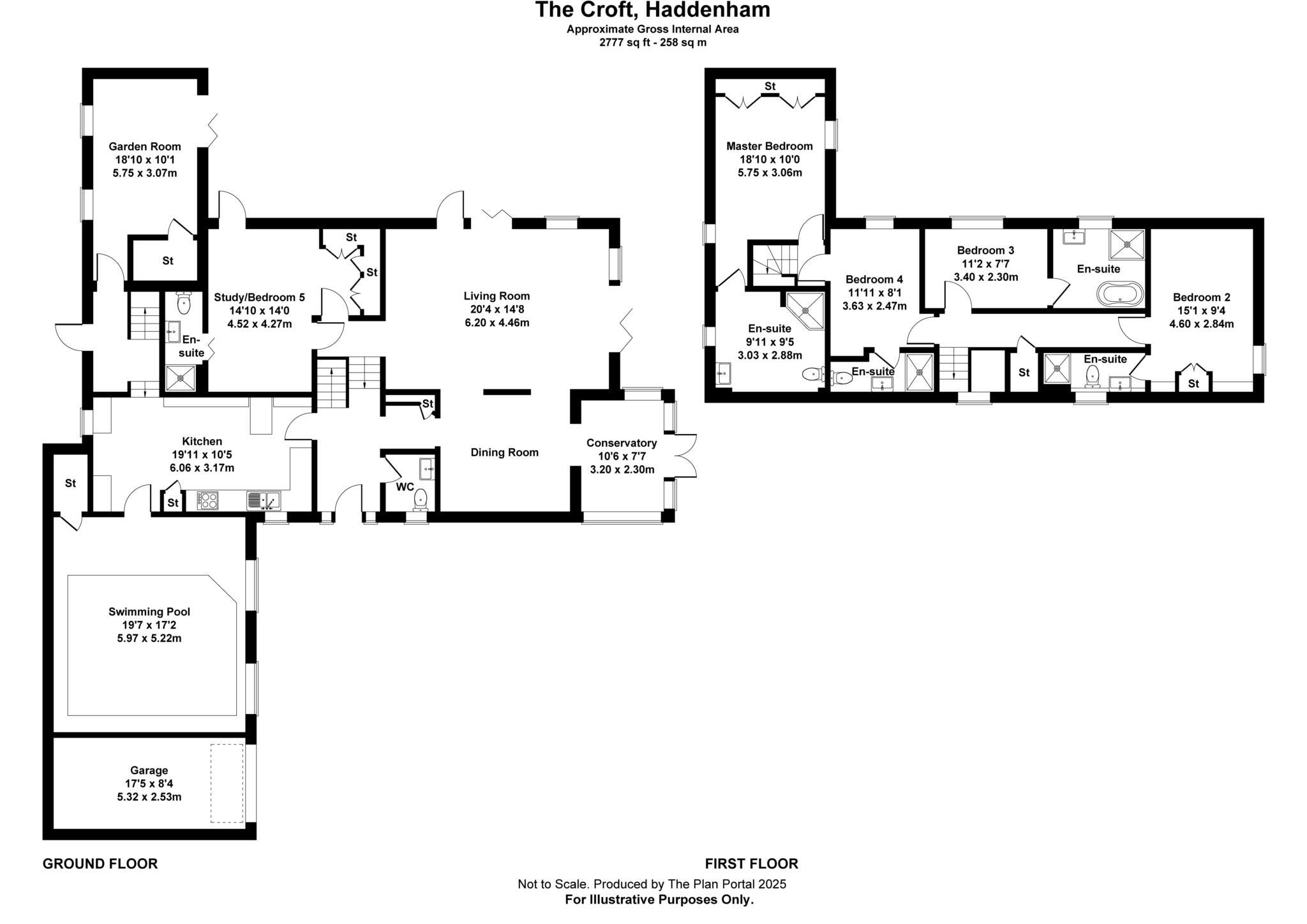 The Croft, Haddenham floorplan