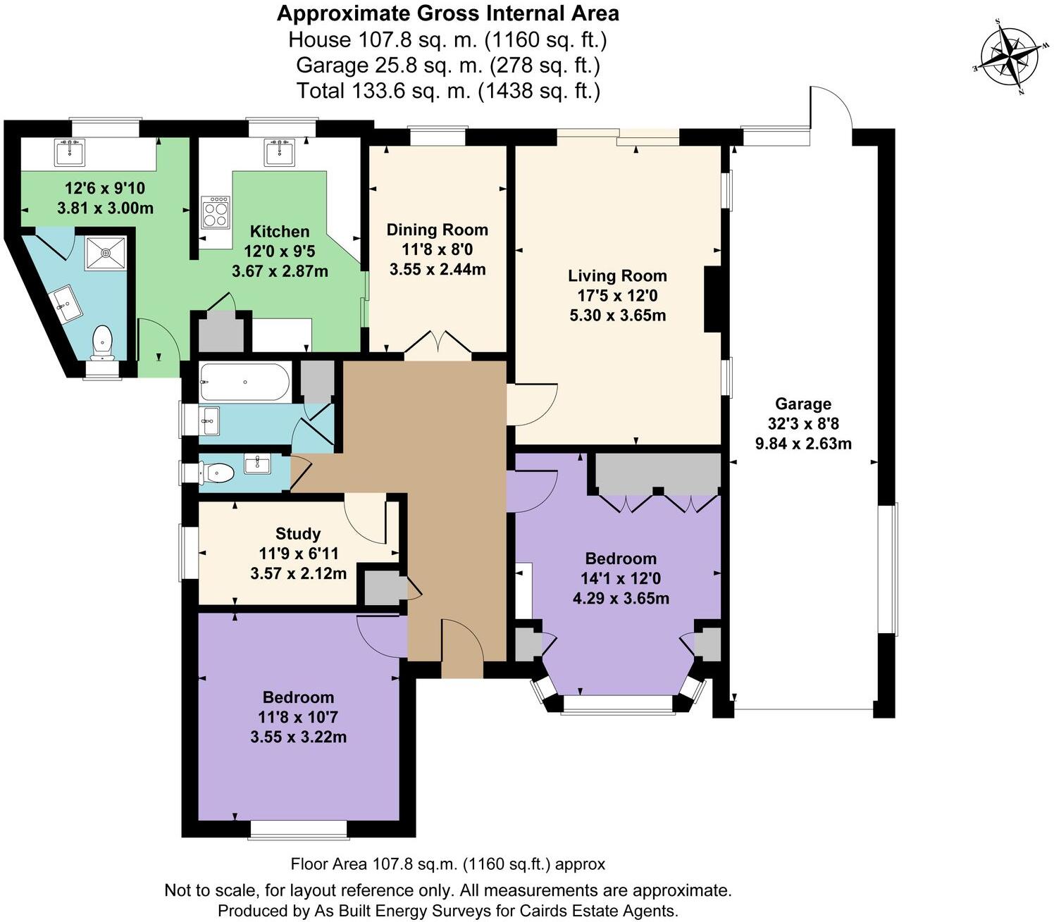 Pepys Close, Ashtead, KT21 floorplan