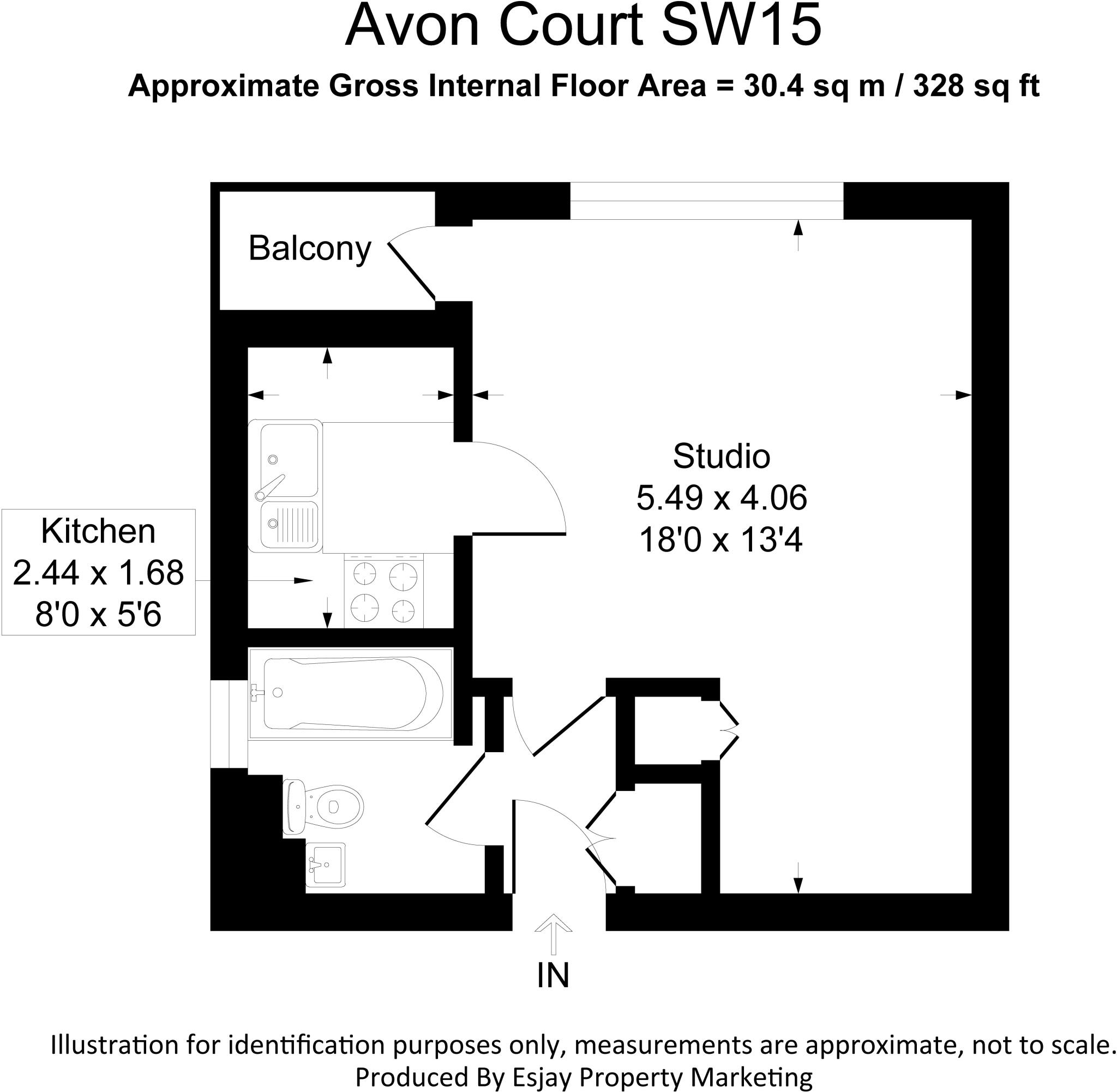 34 Keswick Road, London, SW15 floorplan