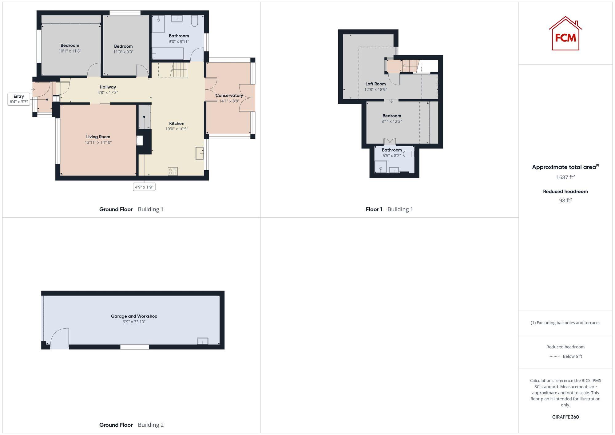 Crossings Close, Cleator Moor, CA25 floorplan