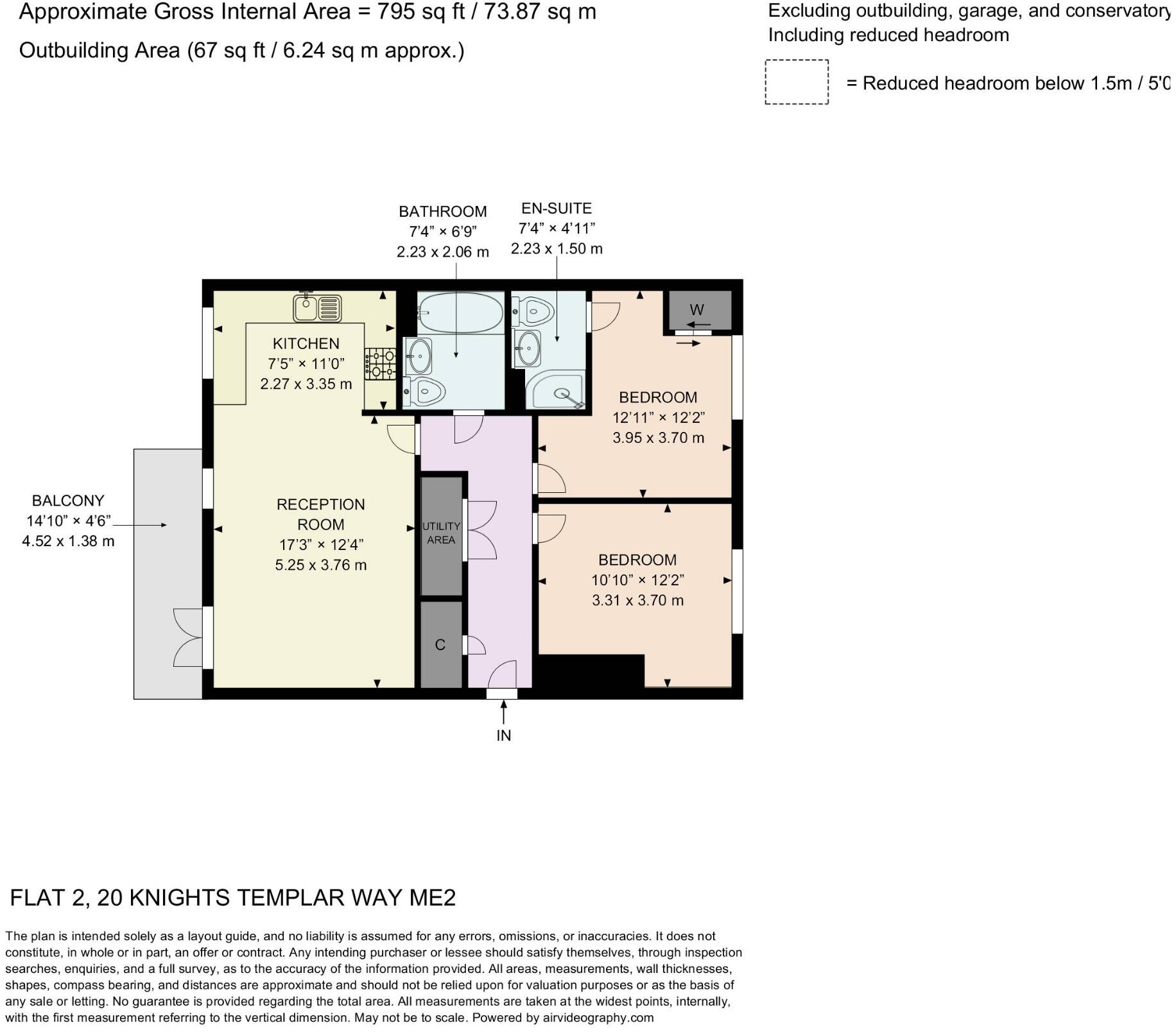 Knights Templar Way, Rochester, ME2 2ZB floorplan