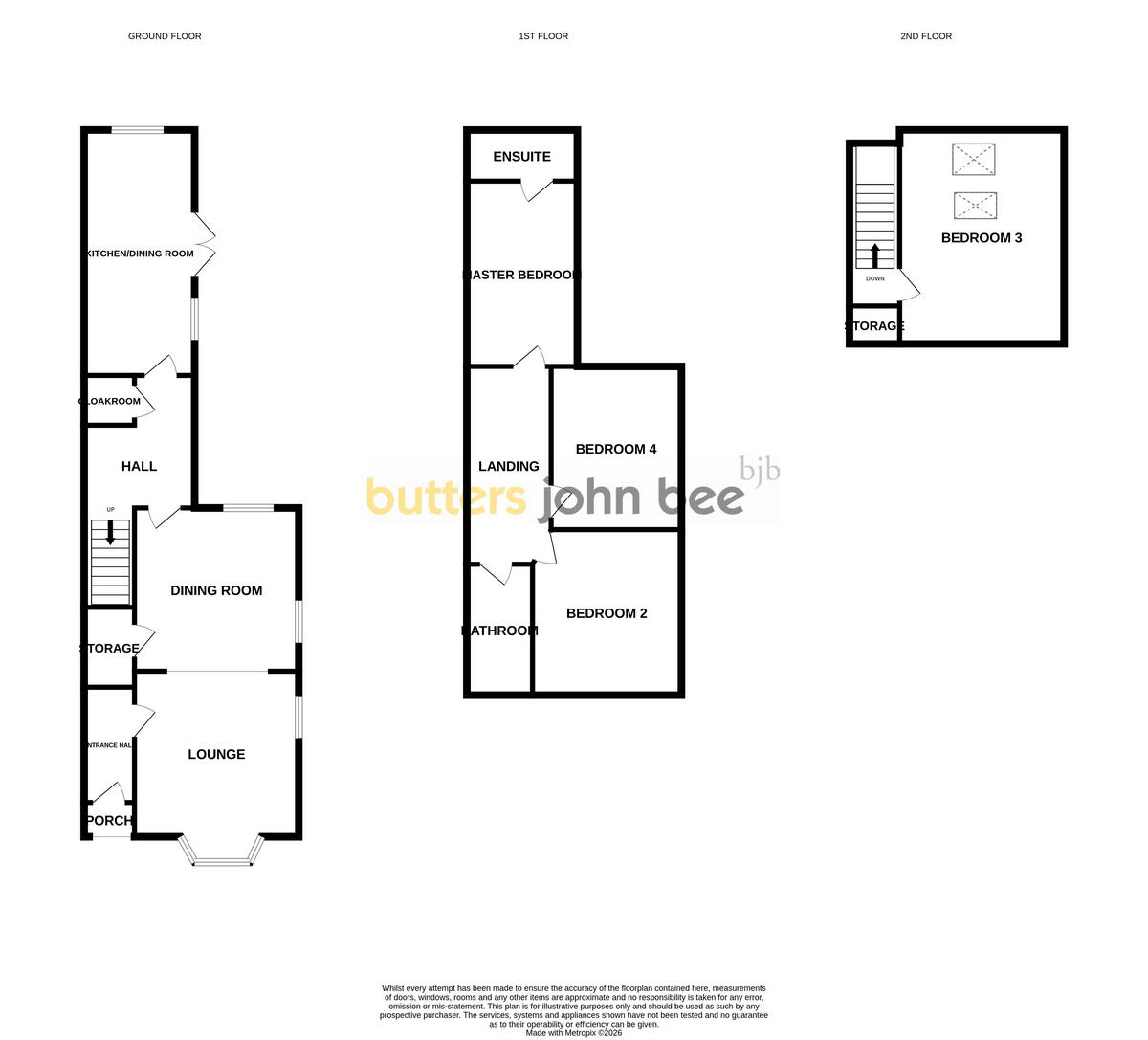 London Road, Nantwich floorplan