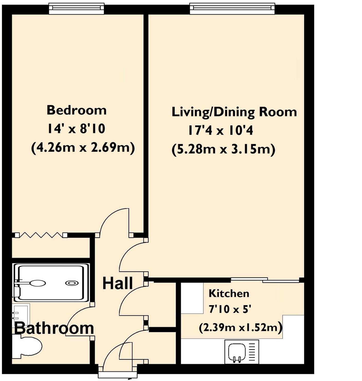Jasmine Court, Horsham, RH12 1AX floorplan