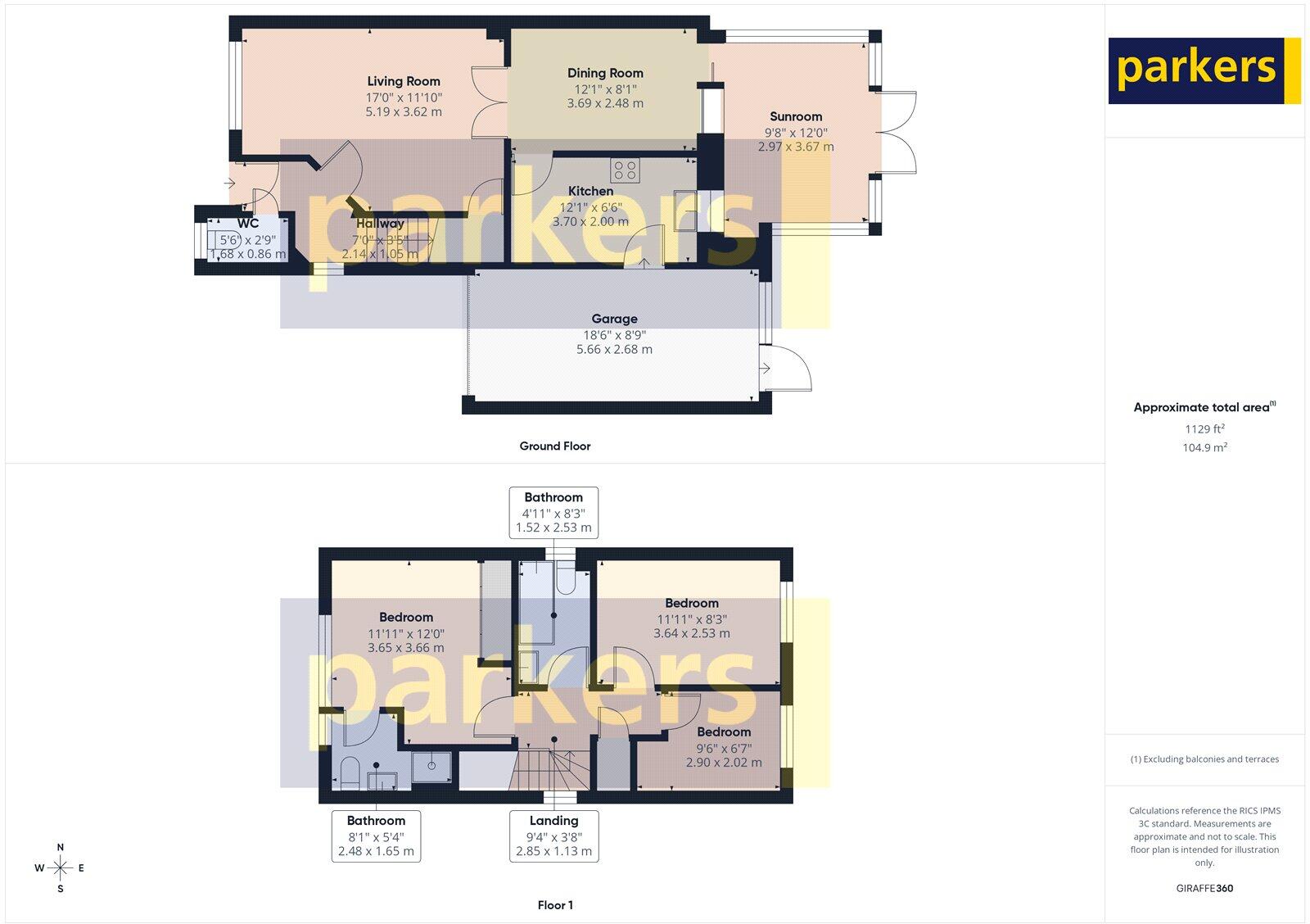 Jarvis Drive, Twyford, Reading, Berkshire, RG10 floorplan