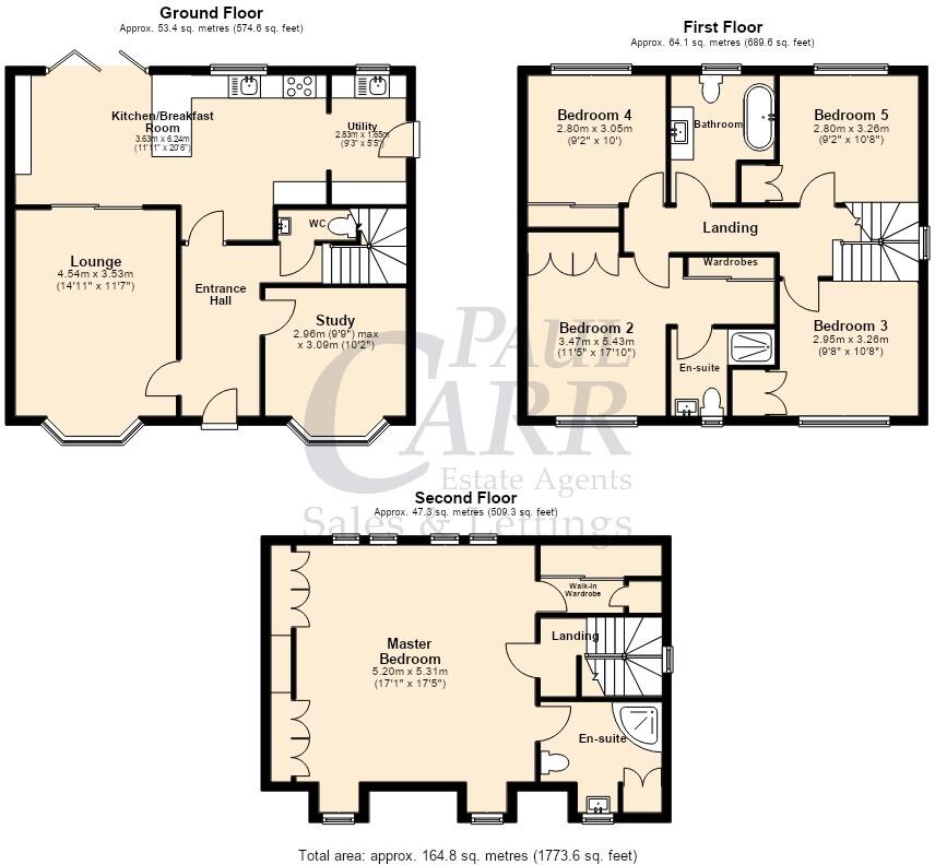 Trafalgar Way, Lichfield, WS14 9FD  floorplan