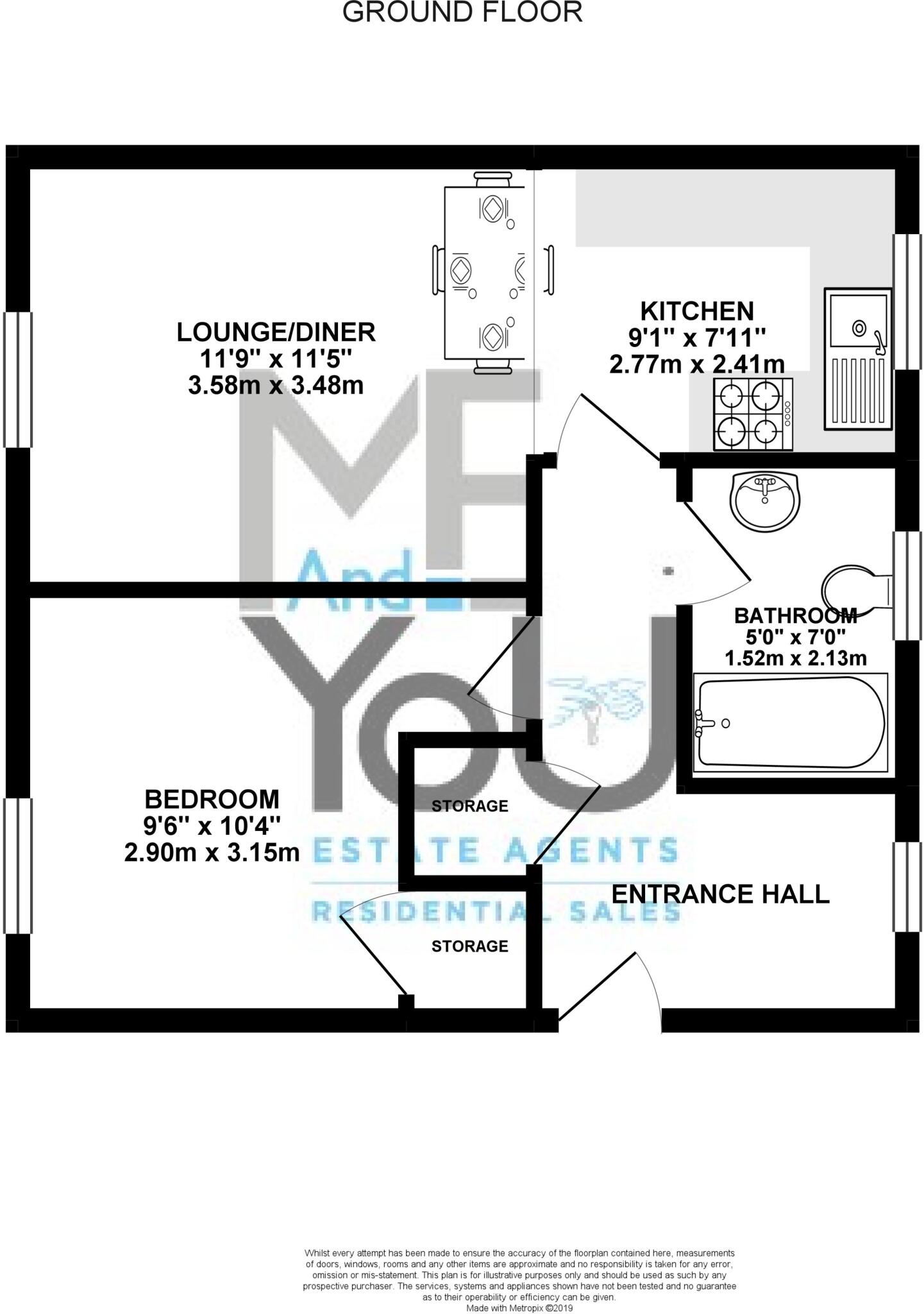 The Muse, Rose And Crown Passage, Cheltenham, GL50 4EG floorplan