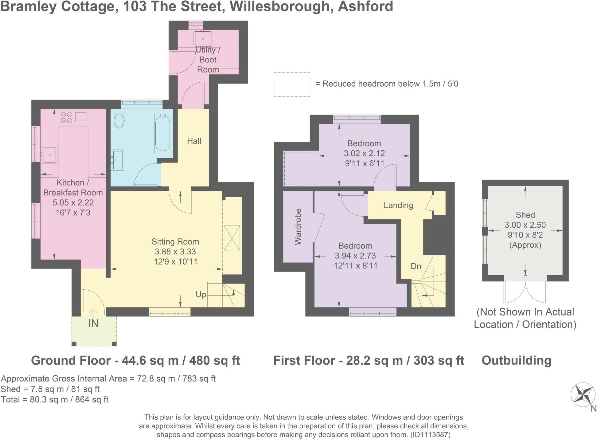 The Street, Willesborough, Ashford, Kent, TN24 floorplan