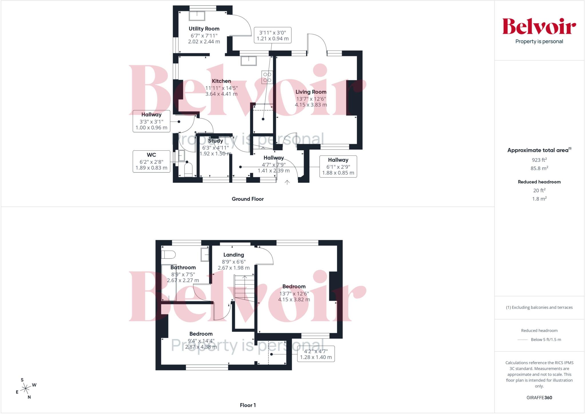Harlescott Crescent, Harlescott, Shrewsbury, SY1 floorplan