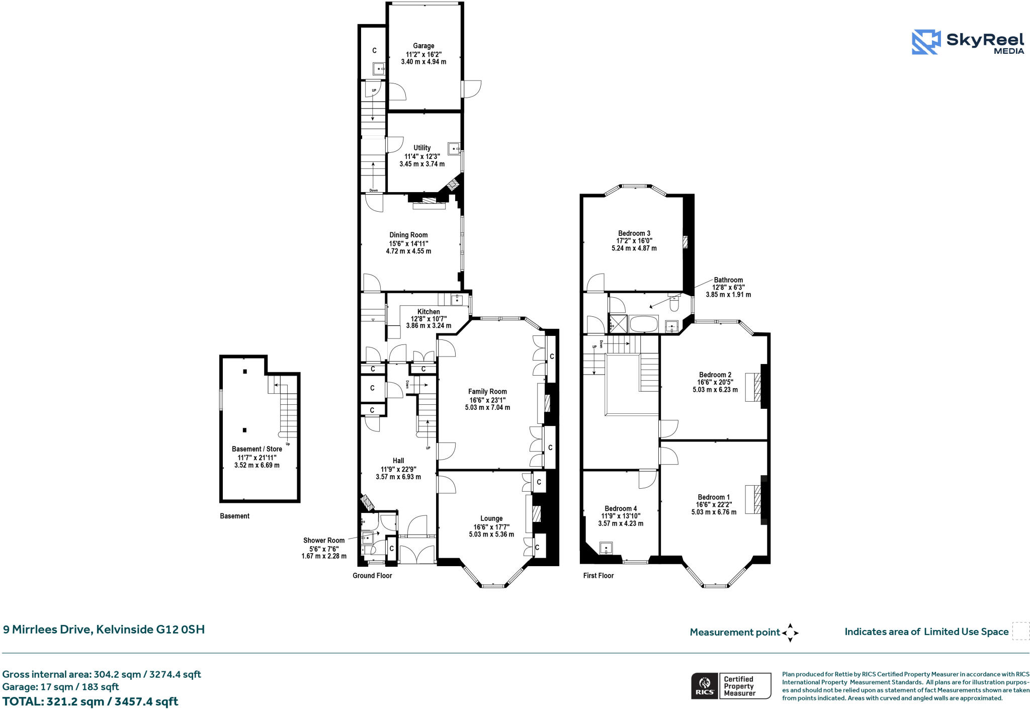 Mirrlees Drive, Kelvinside, Glasgow floorplan
