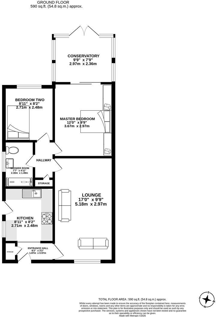 Draperfield, Chorley floorplan