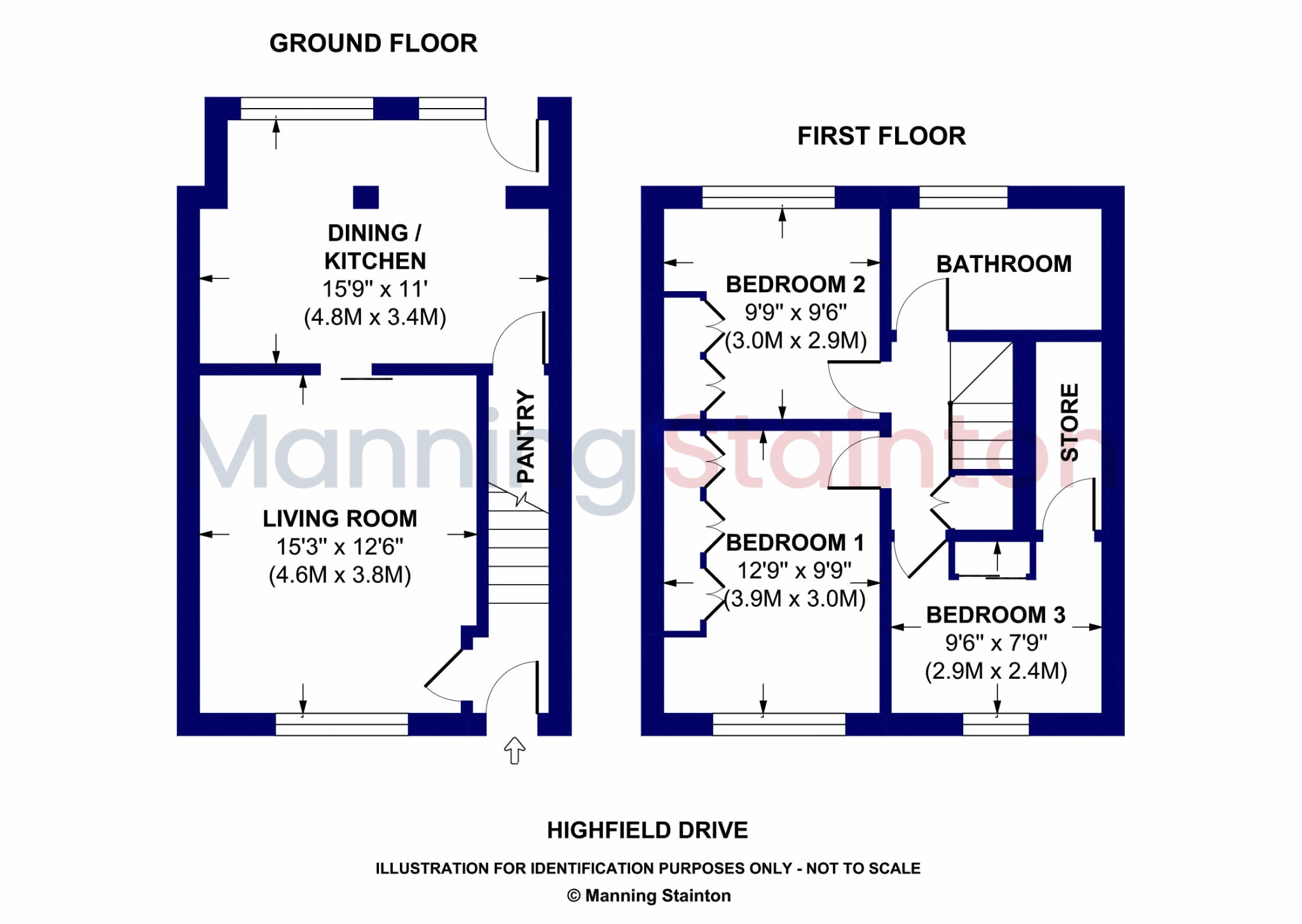 Highfield Drive, Gildersome, Morley, Leeds floorplan