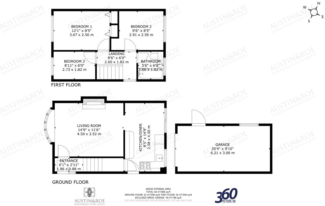 Runnymede, Stone, Staffs, ST15 0EL floorplan