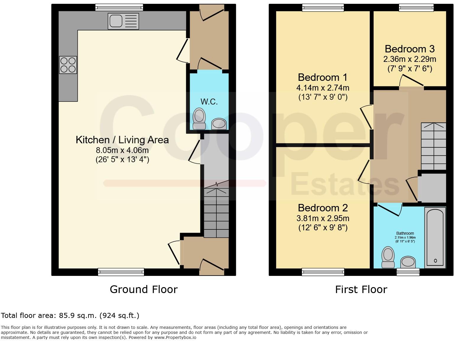 Tedder Road, Market Harborough floorplan