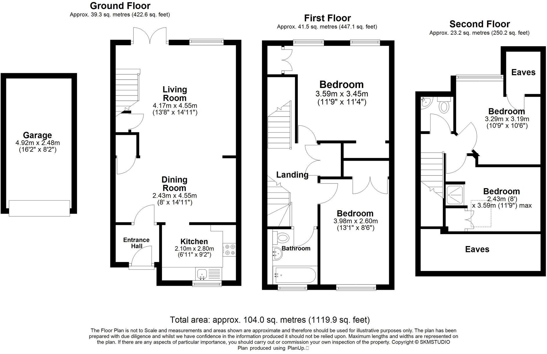 High Street, Markyate, AL3 floorplan