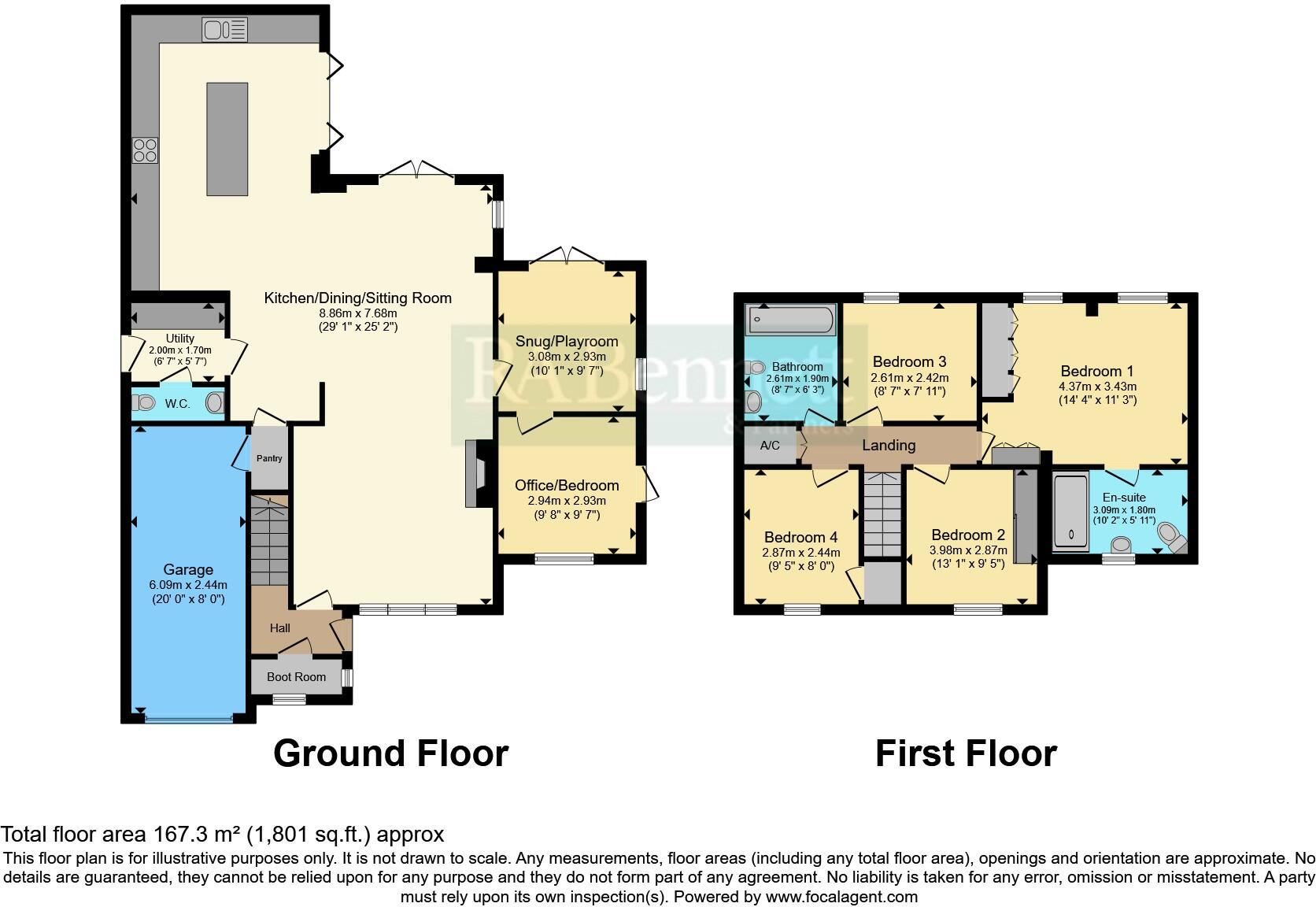 Fleece Road, Broadway, Worcestershire, WR12 floorplan