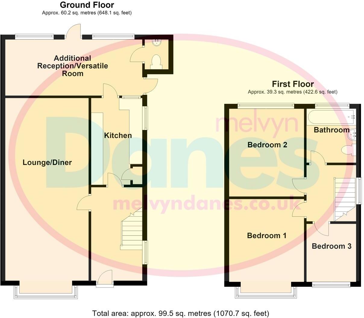 Tallington Road, Sheldon, Birmingham floorplan