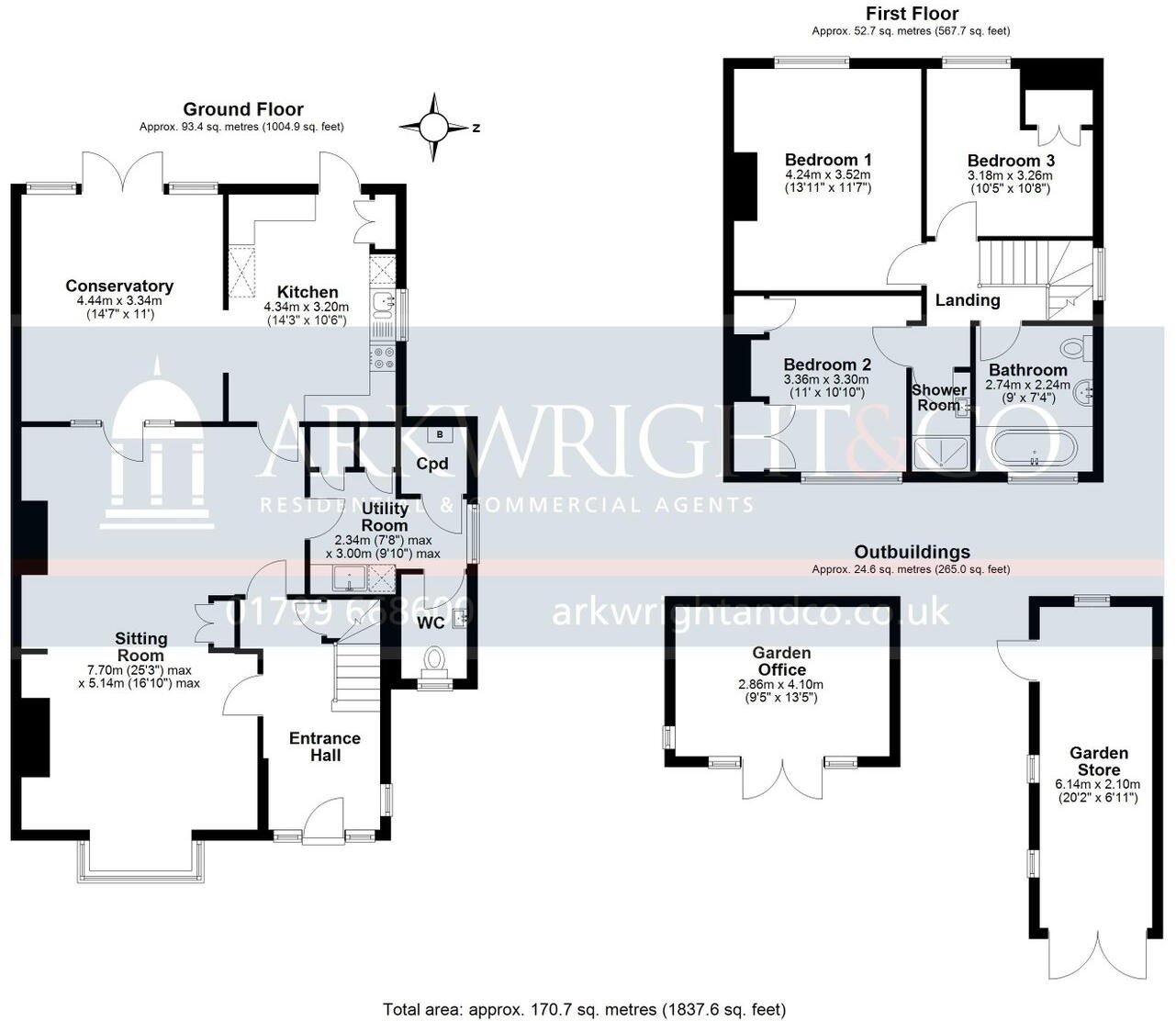 Debden Road, Saffron Walden floorplan