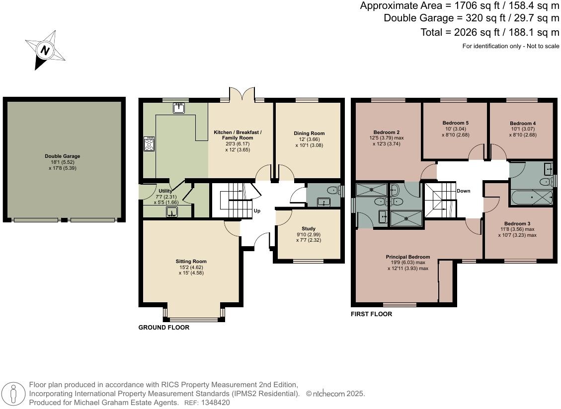 6, Welford Close floorplan