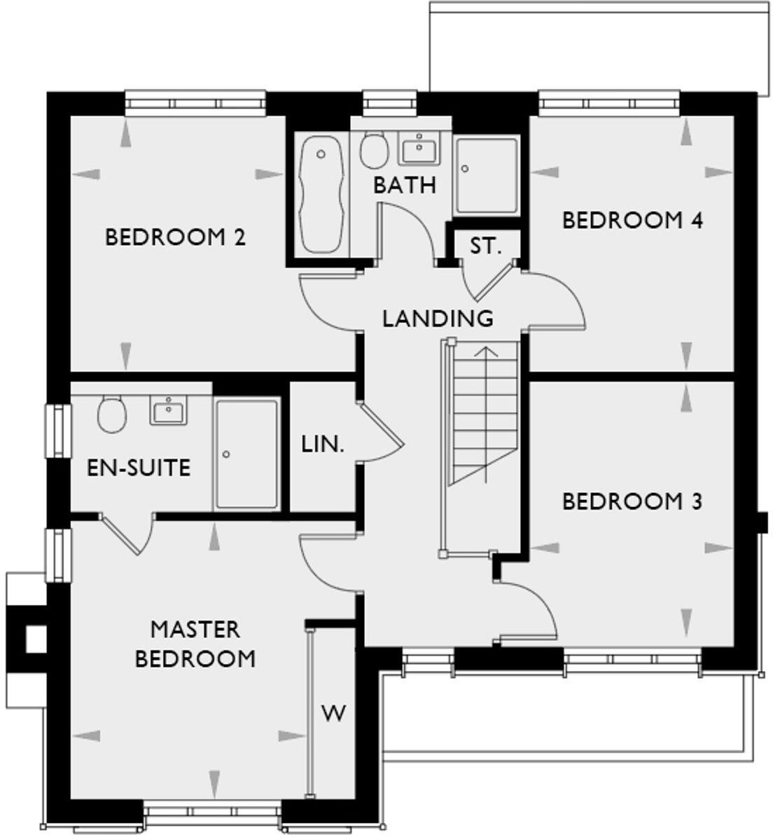 Seymour Road, Rainham, Gillingham, Kent. ME8 floorplan