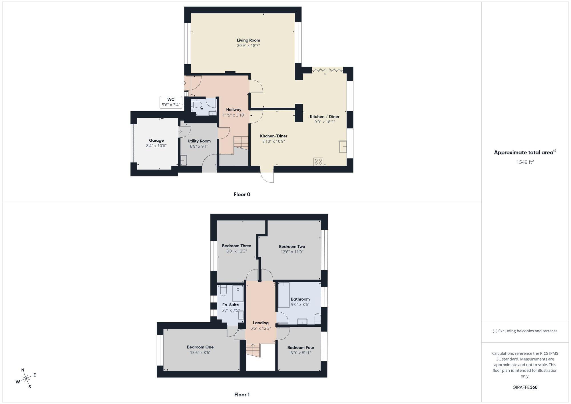 Larissa Close, Tilehurst, RG31 floorplan