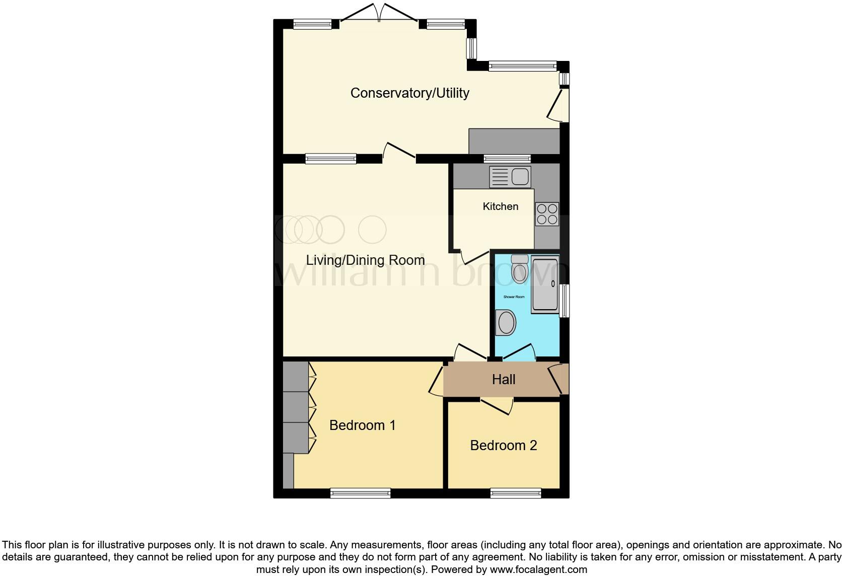 Westfields, Attleborough floorplan