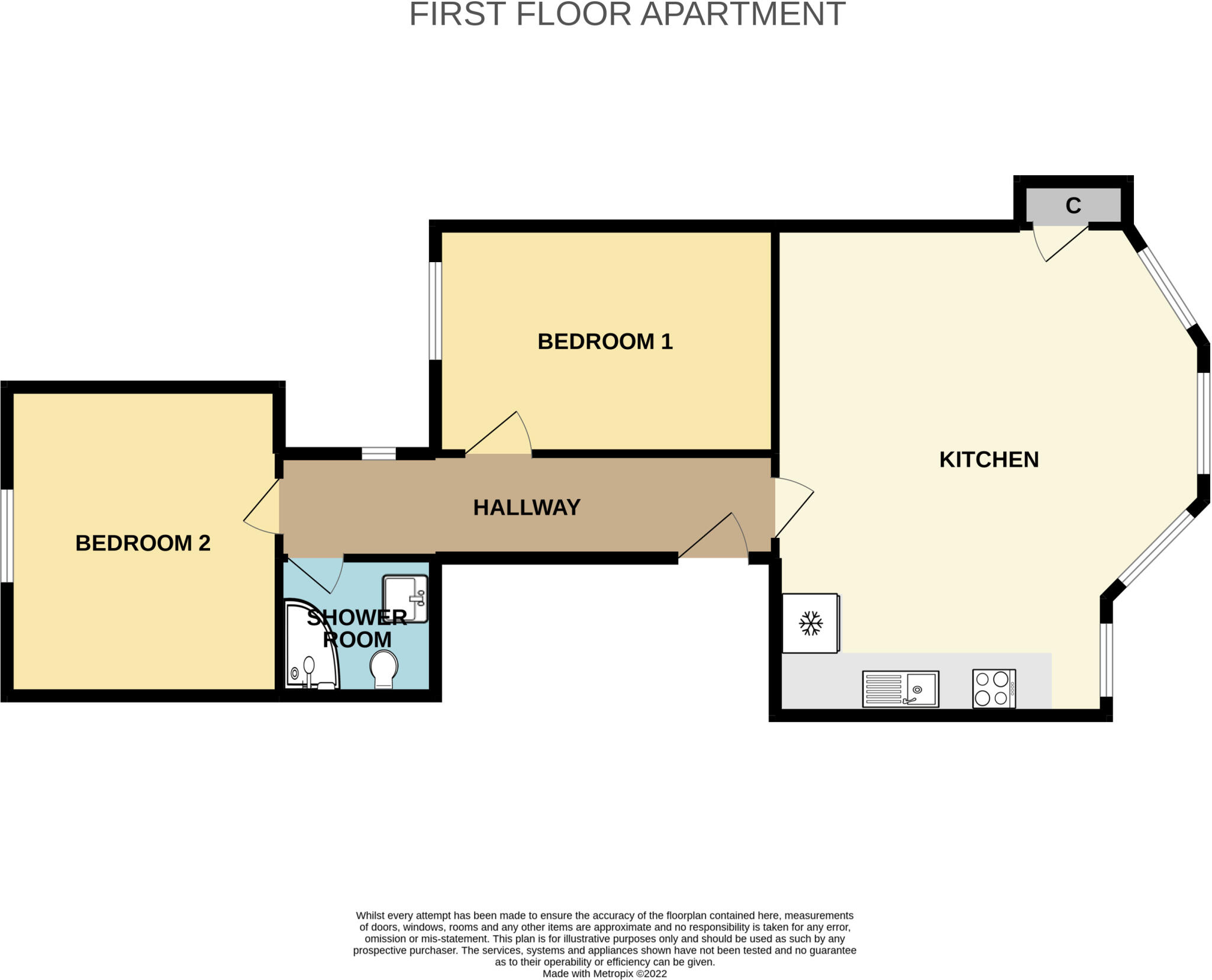 3, Queen Annes, High Street, Bideford, EX39 floorplan