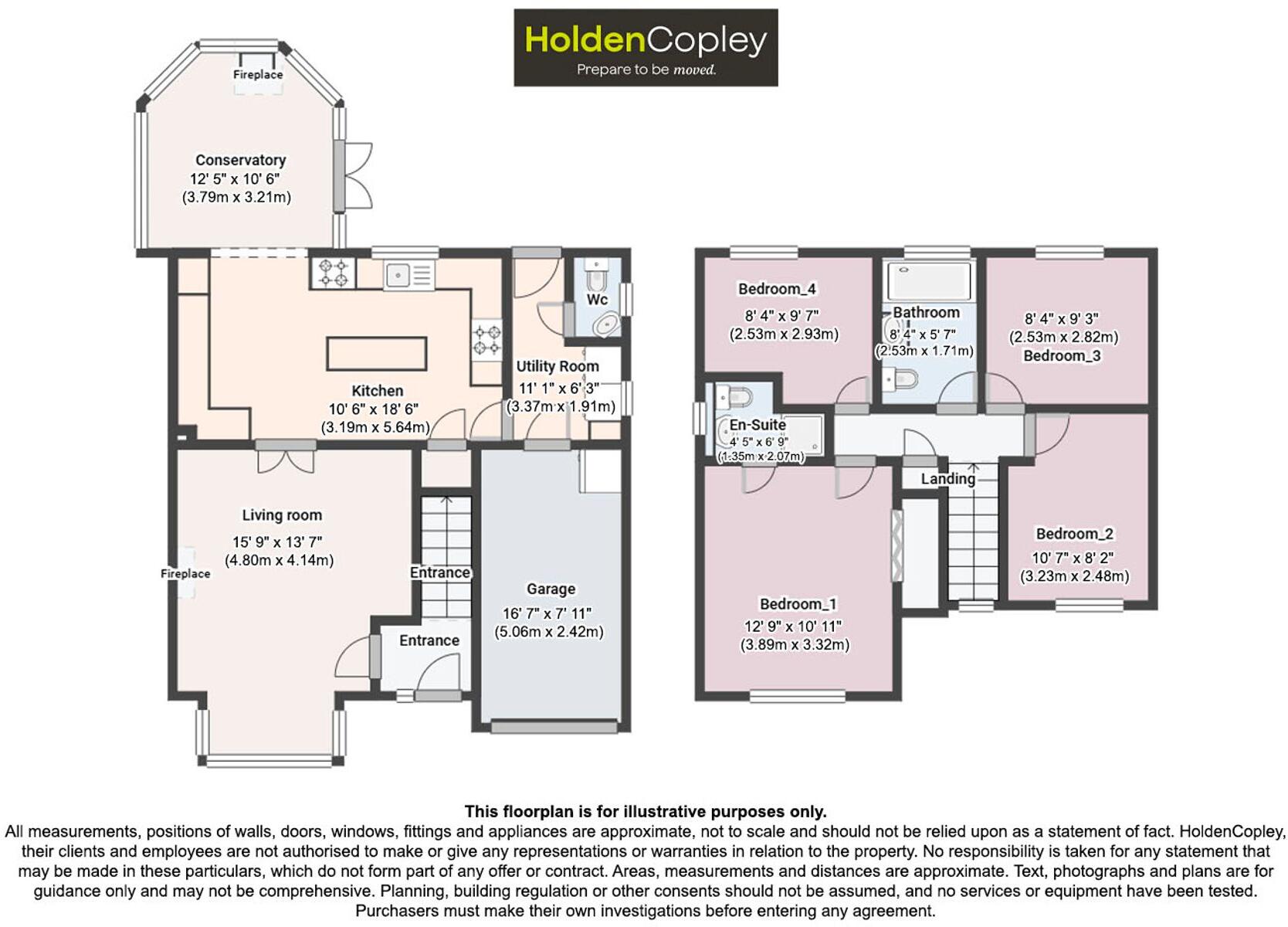 Badger Close, Hucknall, NG15 floorplan