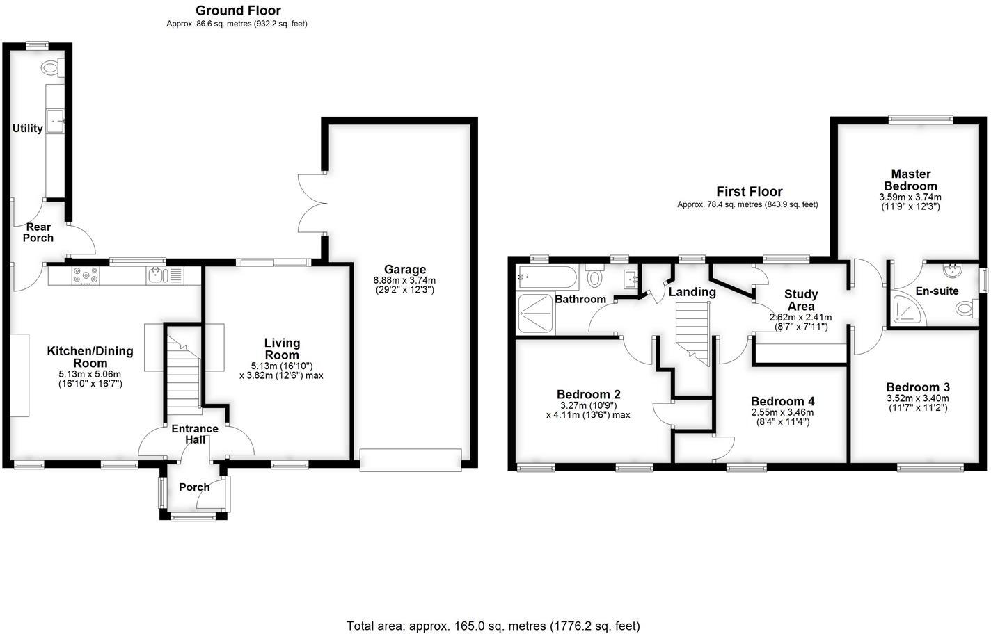 Lower Down Road, Portishead floorplan