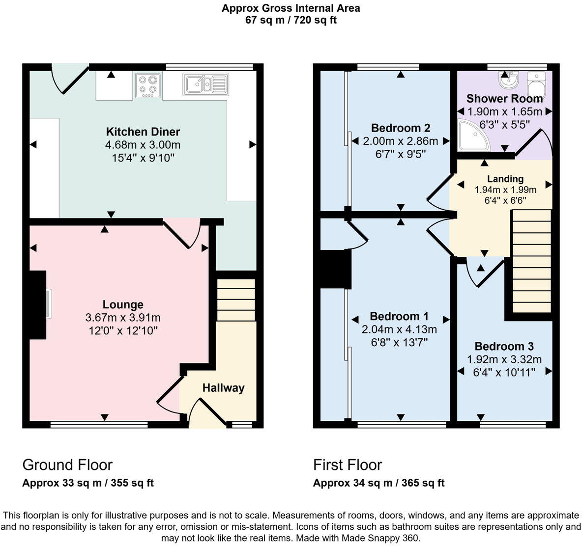 Pinfold Close, Cockermouth, CA13 9JW floorplan