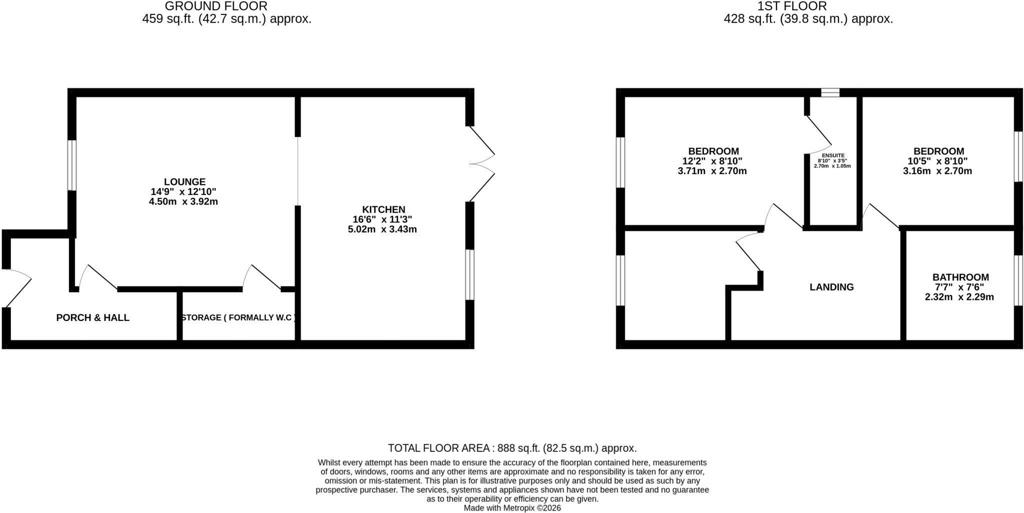 Woodrush Heath, The Rock floorplan
