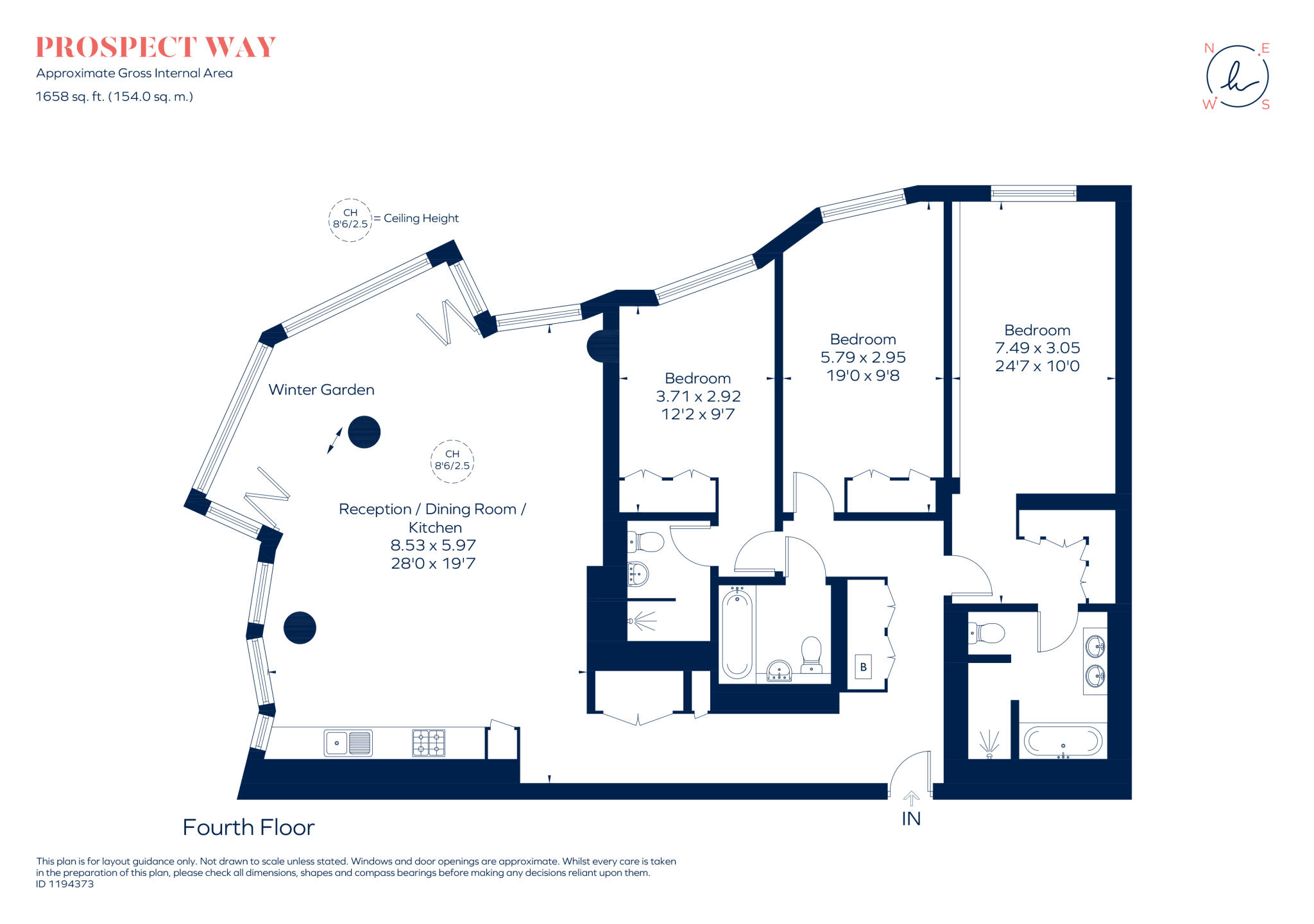 Prospect Way London SW11 floorplan