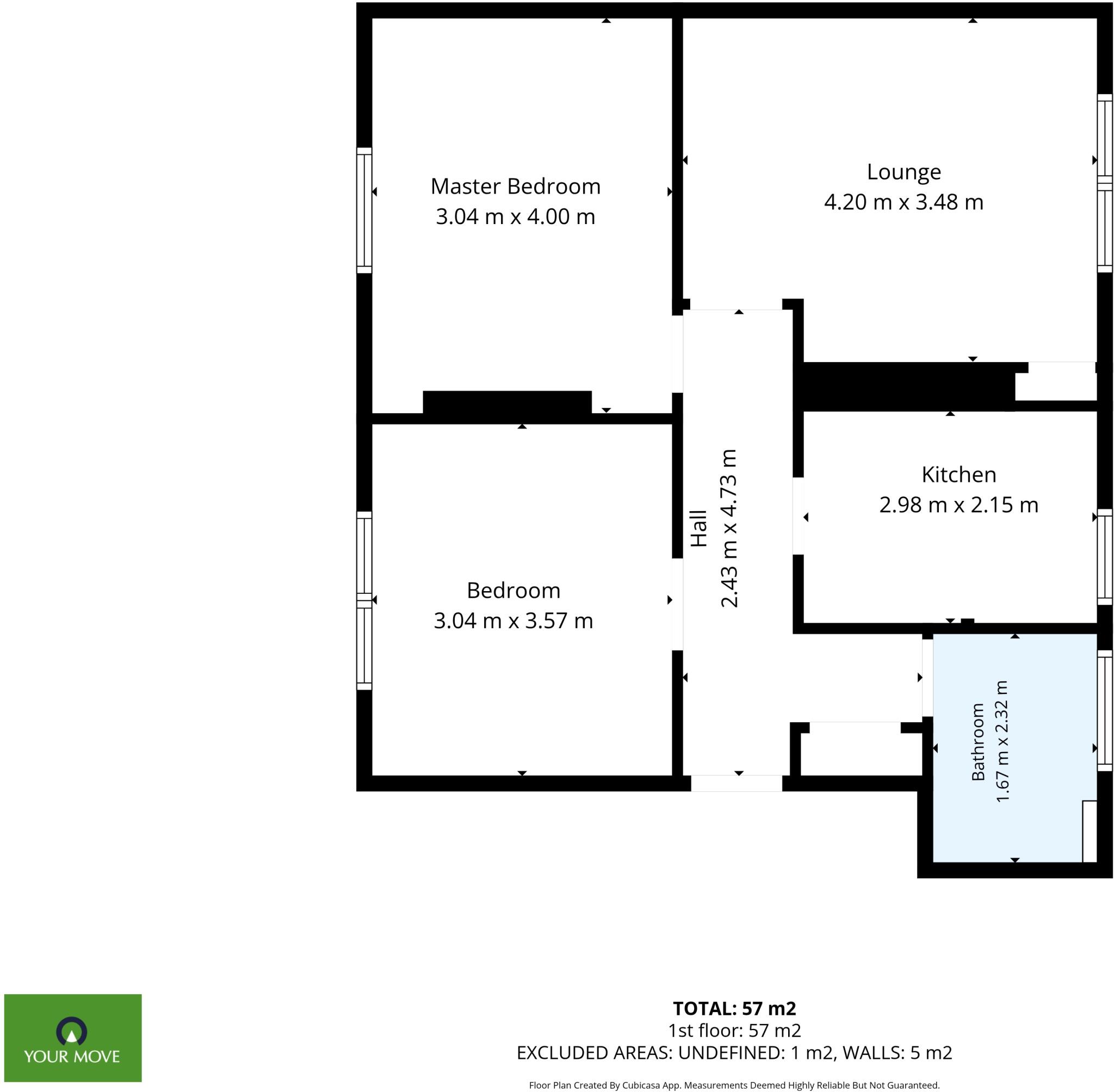 Arnott Drive, Coatbridge, North Lanarkshire, ML5 floorplan