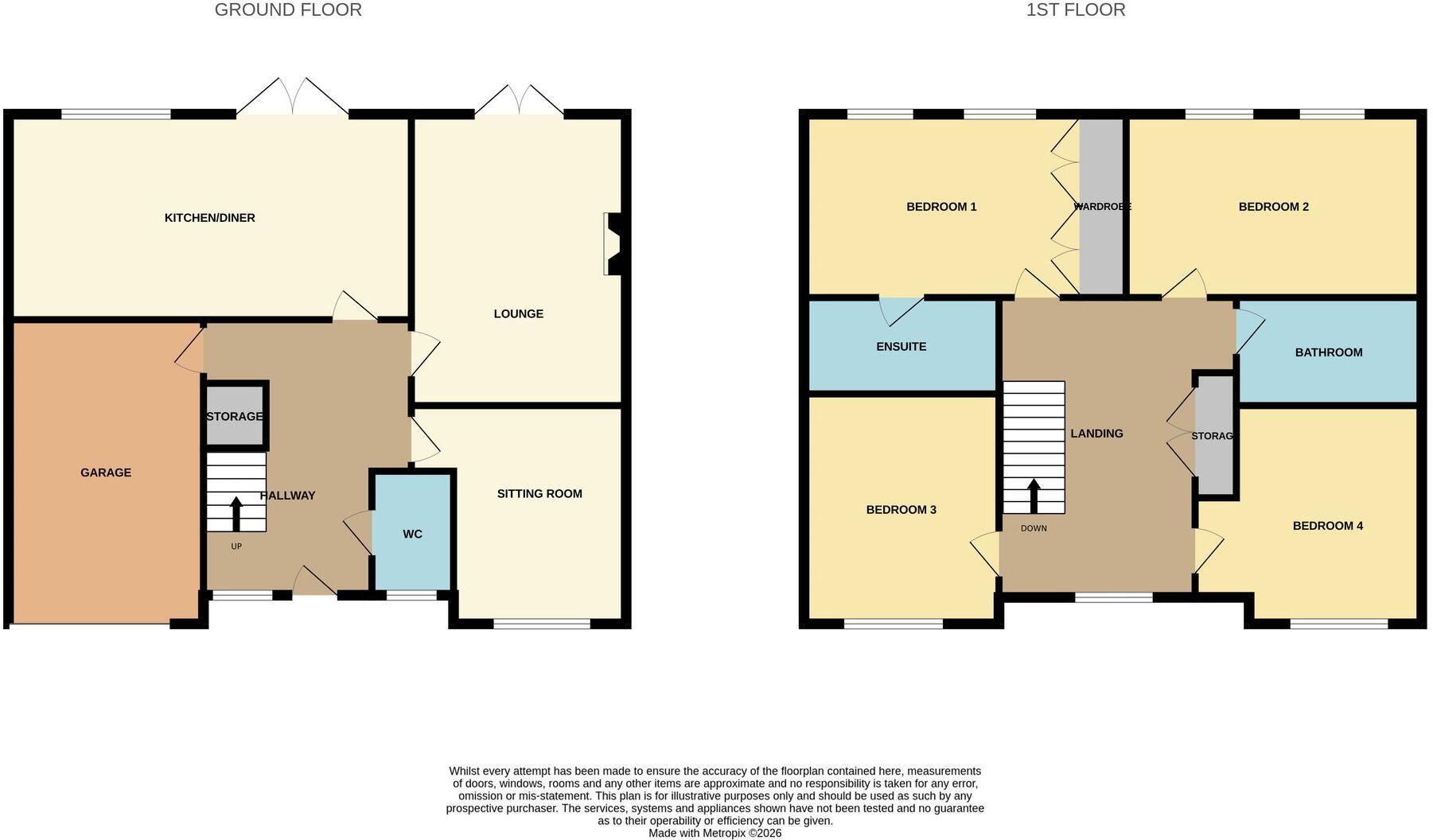 Chepstow Close, Carlisle, CA2 floorplan