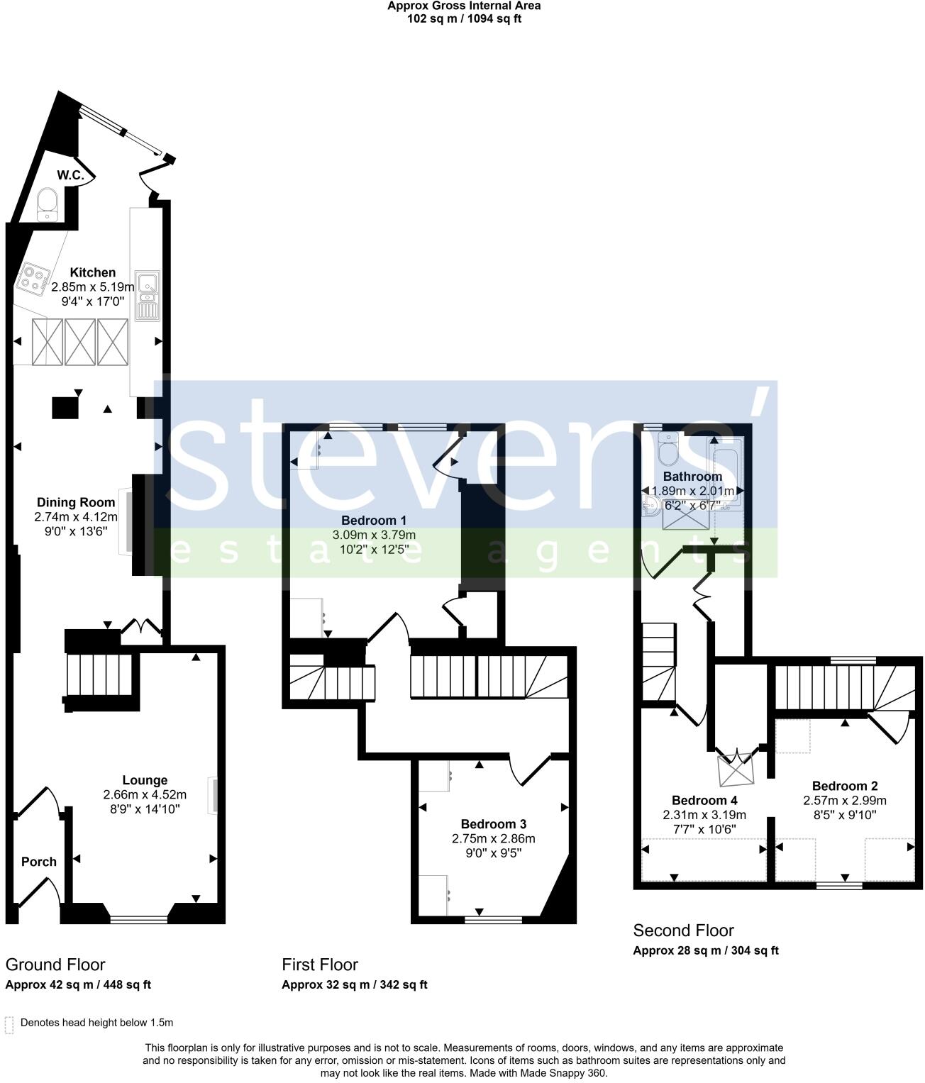 Church Street, Okehampton, Devon, EX20 floorplan