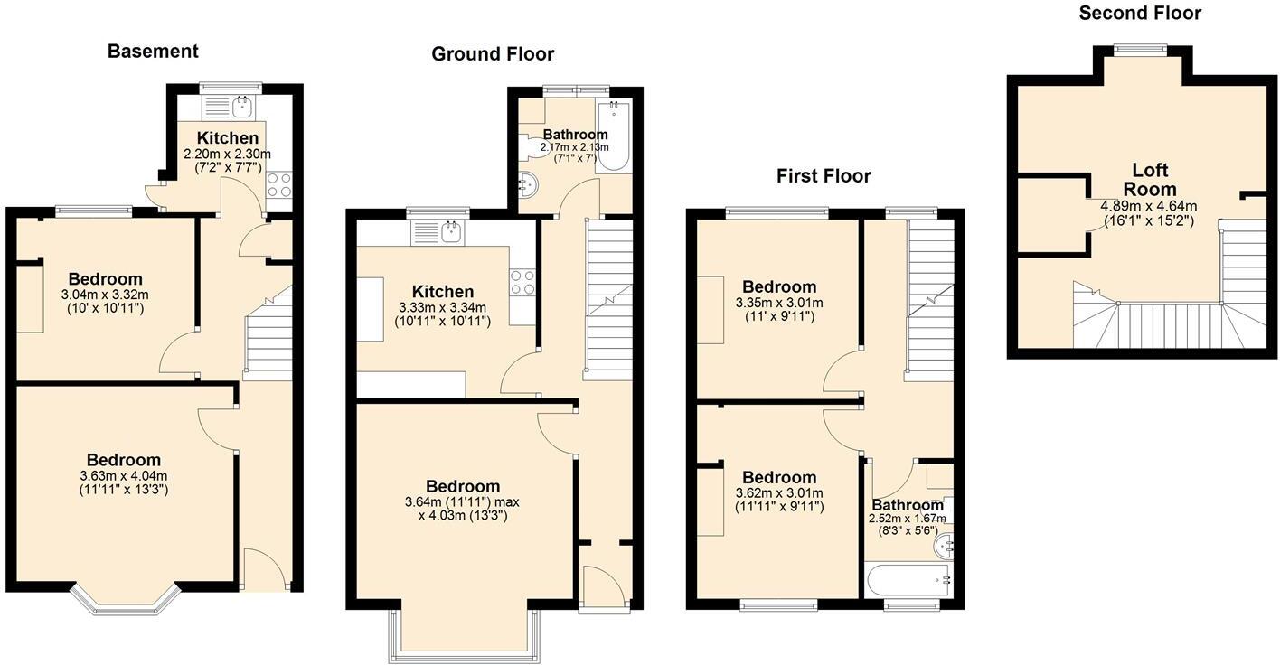 Saxton Street, Gillingham floorplan