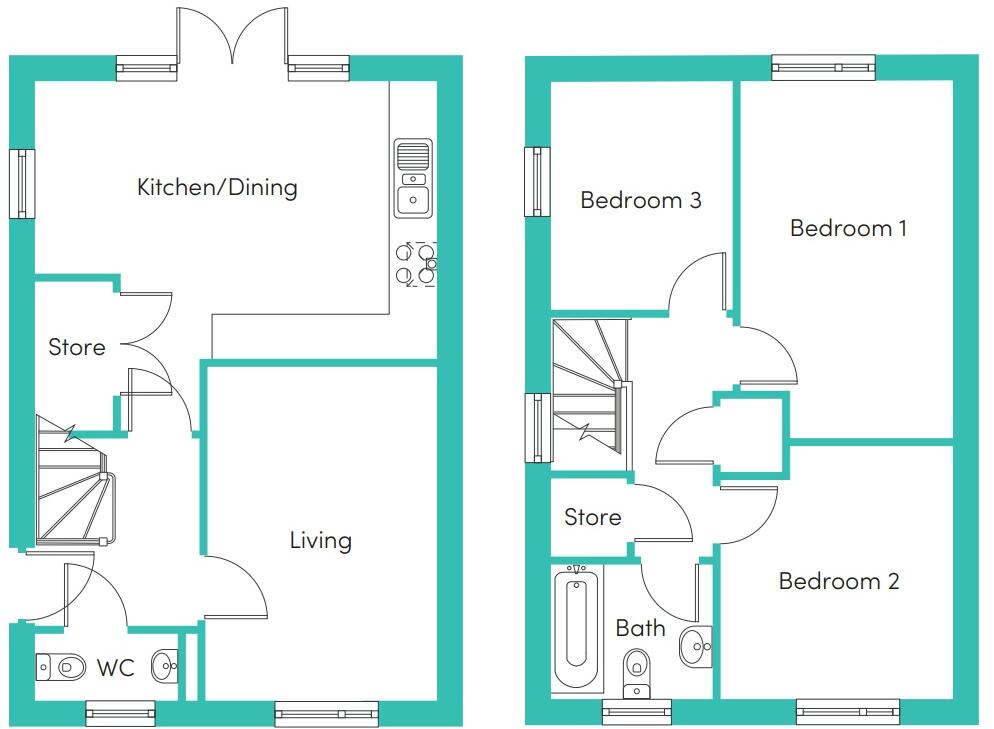 Ropemaker Street, Manchester, M18 floorplan