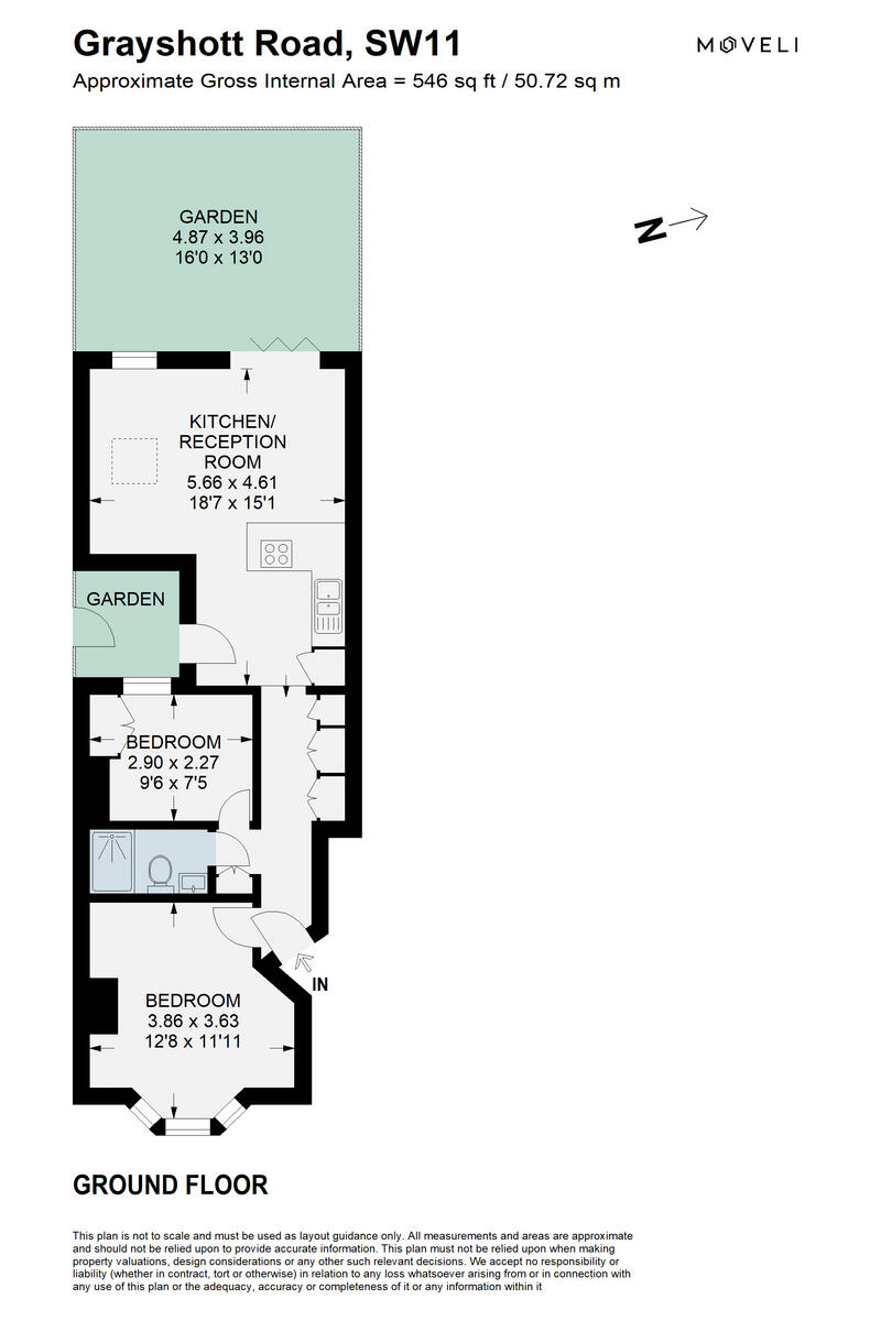 Grayshott Road, London, SW11 floorplan