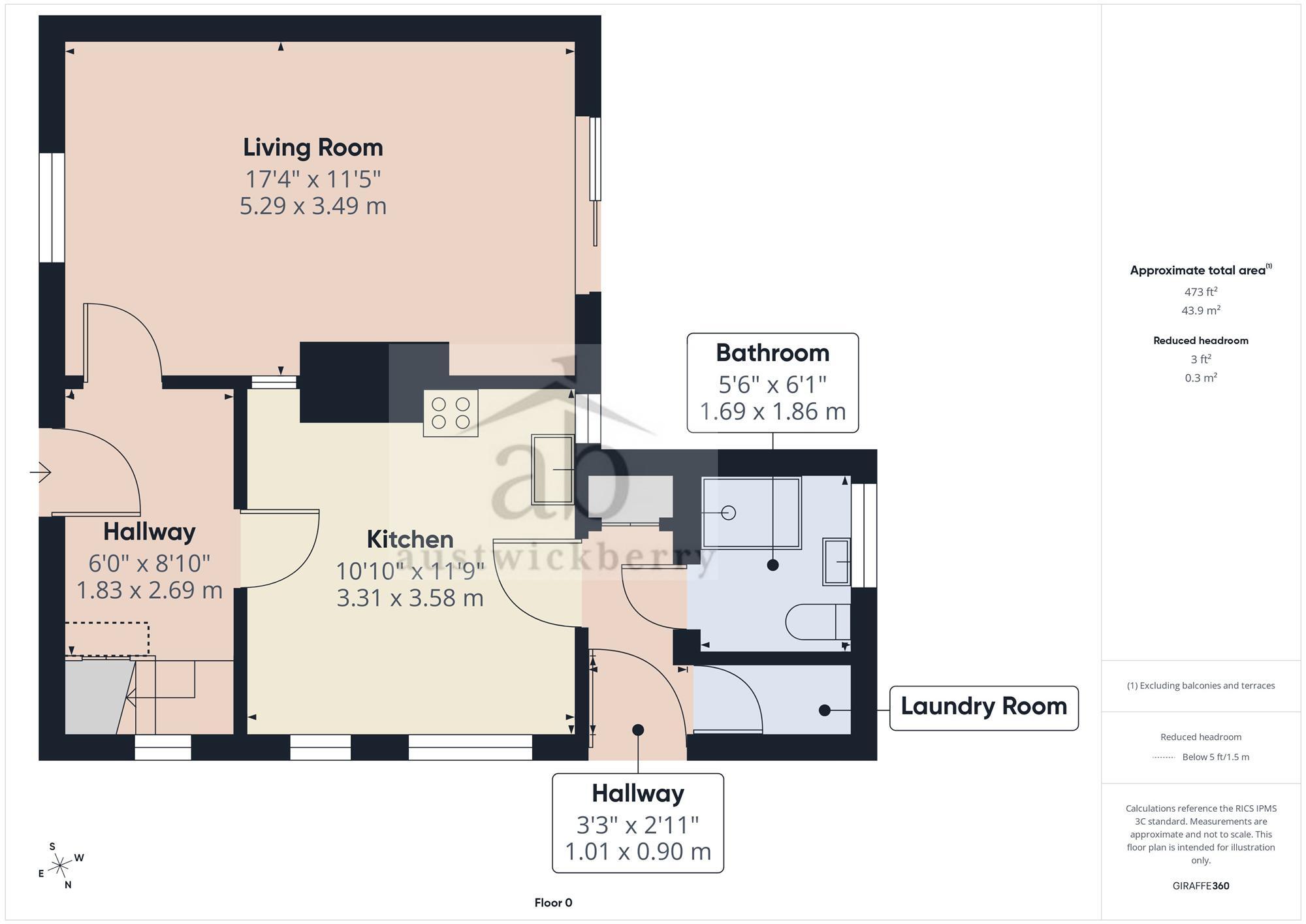 Cala Bona, Mill Hill floorplan